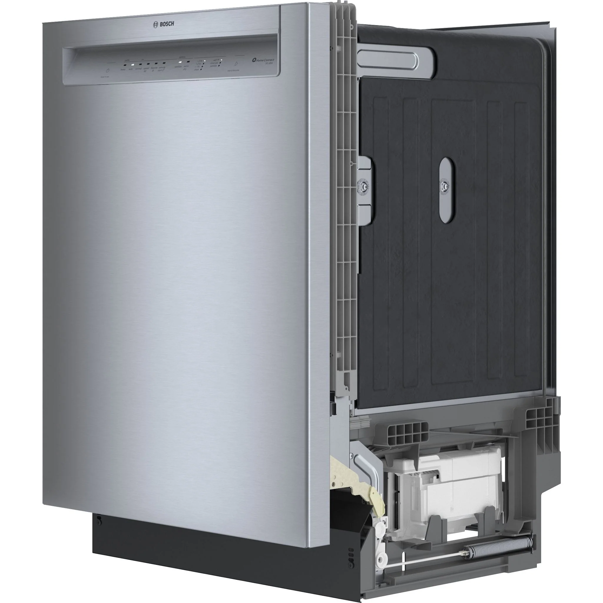 Bosch 100 Series, Dishwasher, 24'' - Stainless Steel (SHE3AEM5N) - Image 4