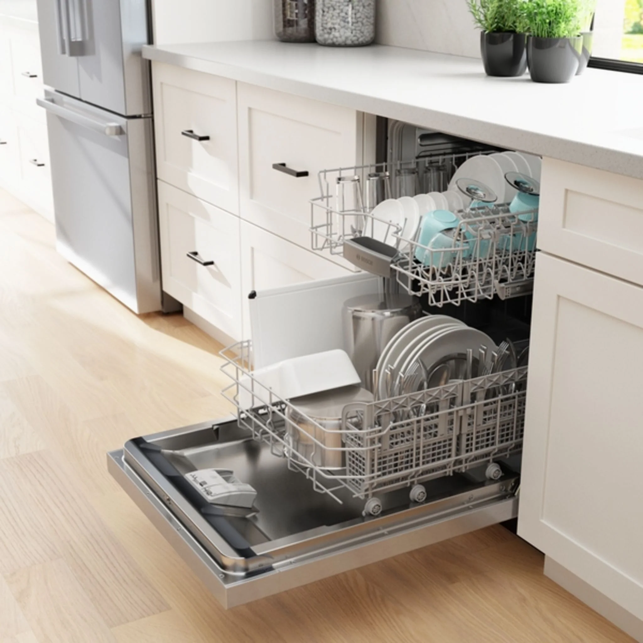 Bosch Dishwasher (SHE4AEM5N) - Stainless Steel - Image 17