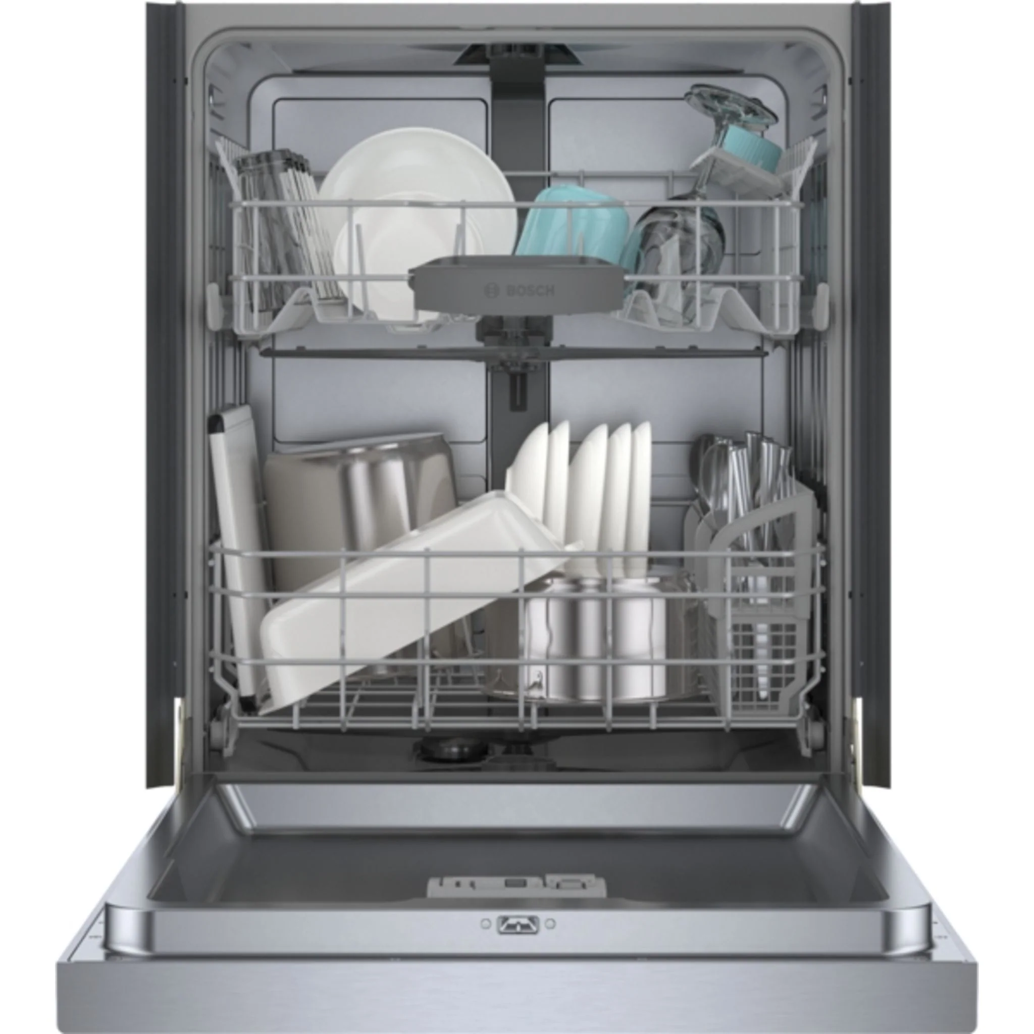 Bosch Dishwasher (SHE4AEM5N) - Stainless Steel - Image 4