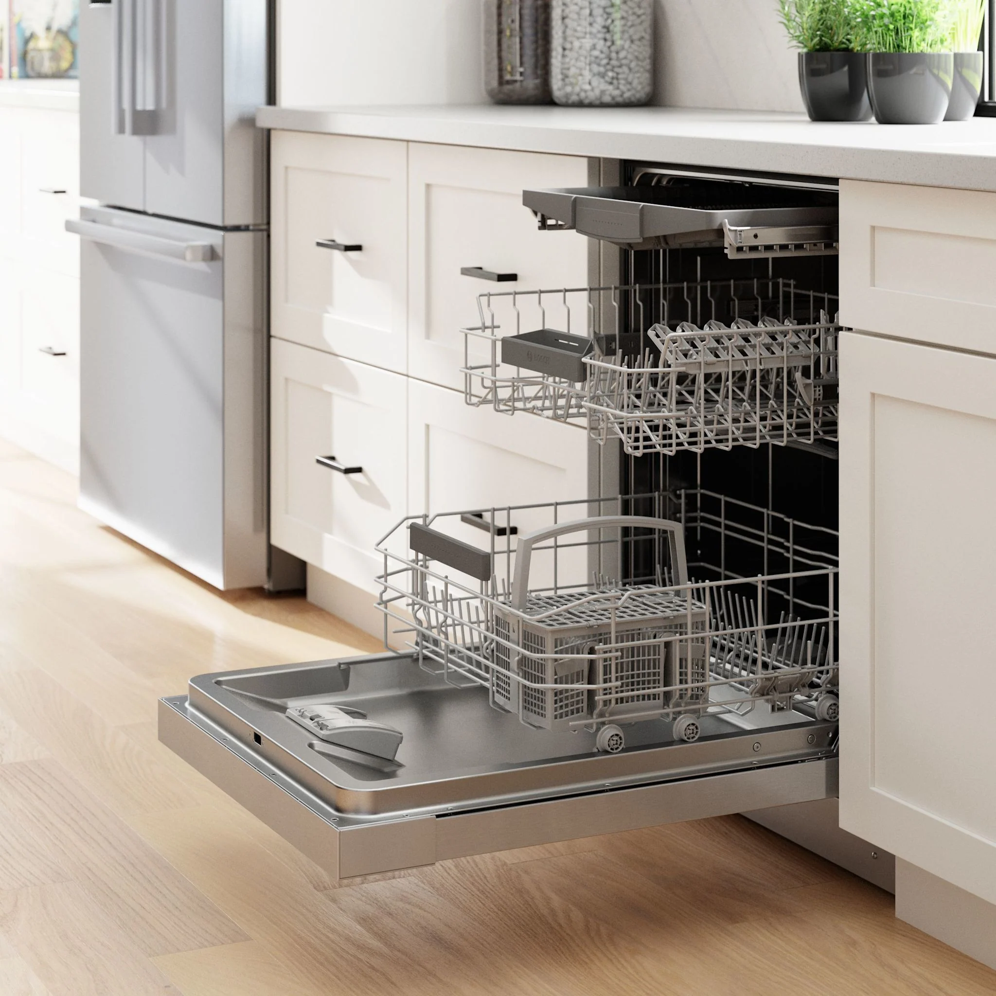 Bosch 300 Series, Dishwasher, 24'' - Stainless Steel (SHE53B75UC) - Image 7