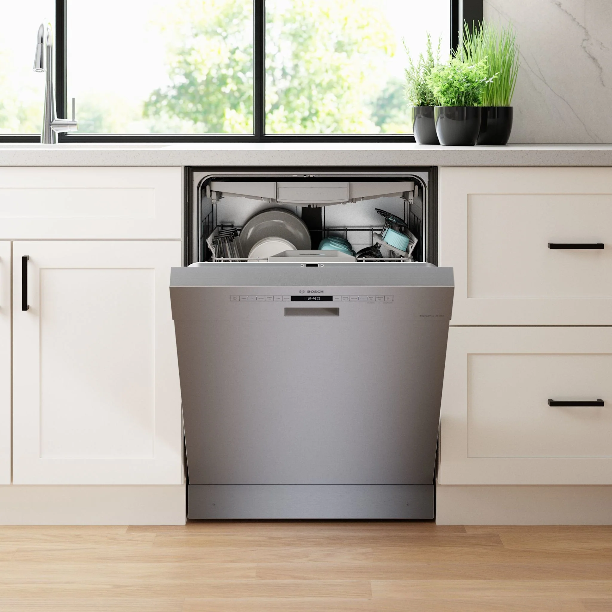 Bosch 300 Series, Dishwasher, 24'' - Stainless Steel (SHE53B75UC) - Image 8