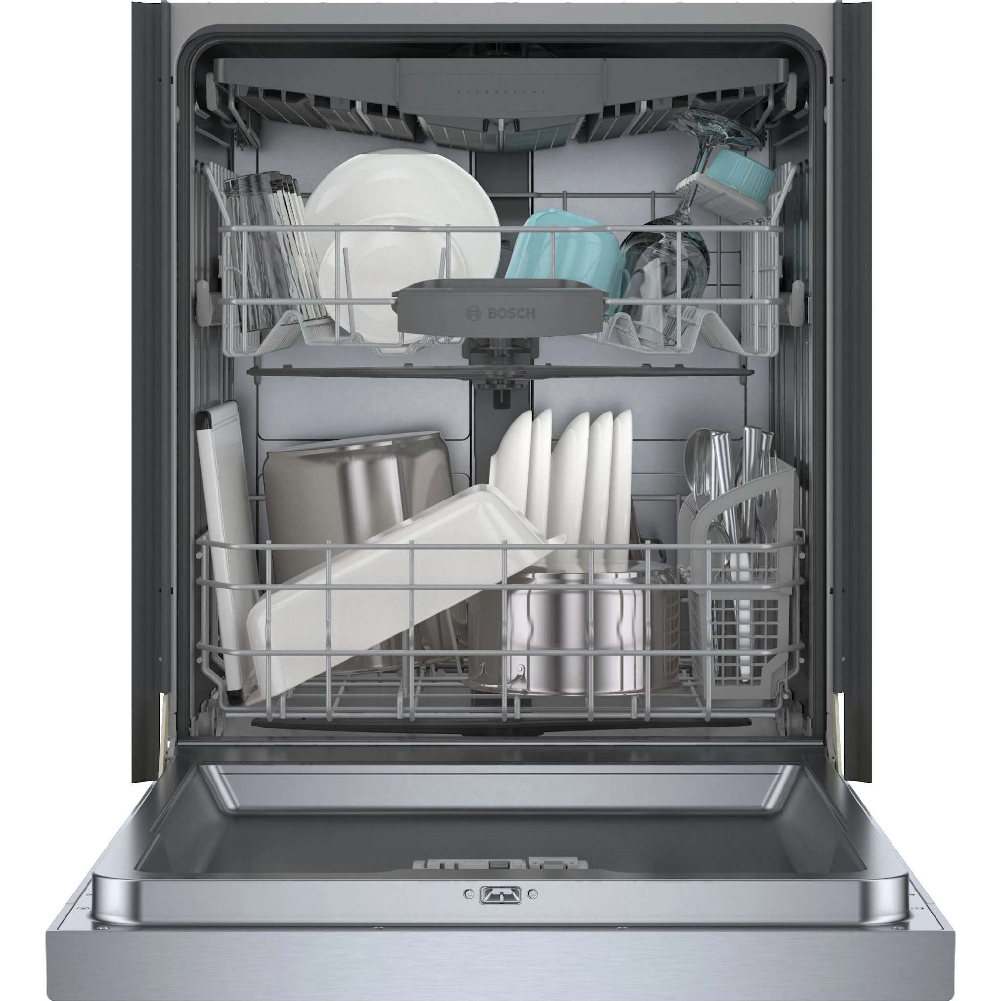 Bosch 100 Premium, Dishwasher, 60 cm - Stainless Steel (SHE5AE75N) - Image 6
