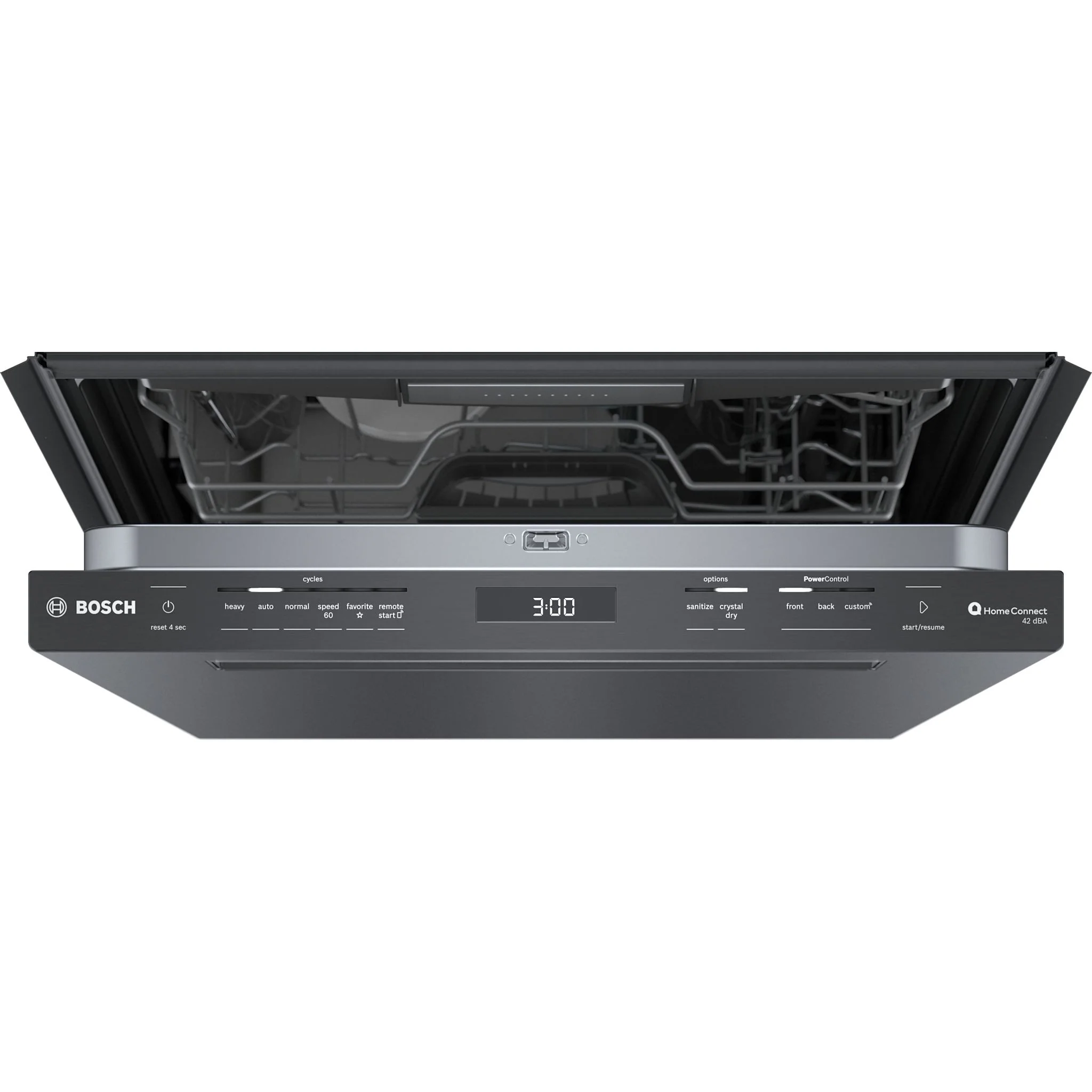 Bosch 800 Series, Dishwasher, 24'' - Black Stainless Steel (SHP78CM4N) - Image 3