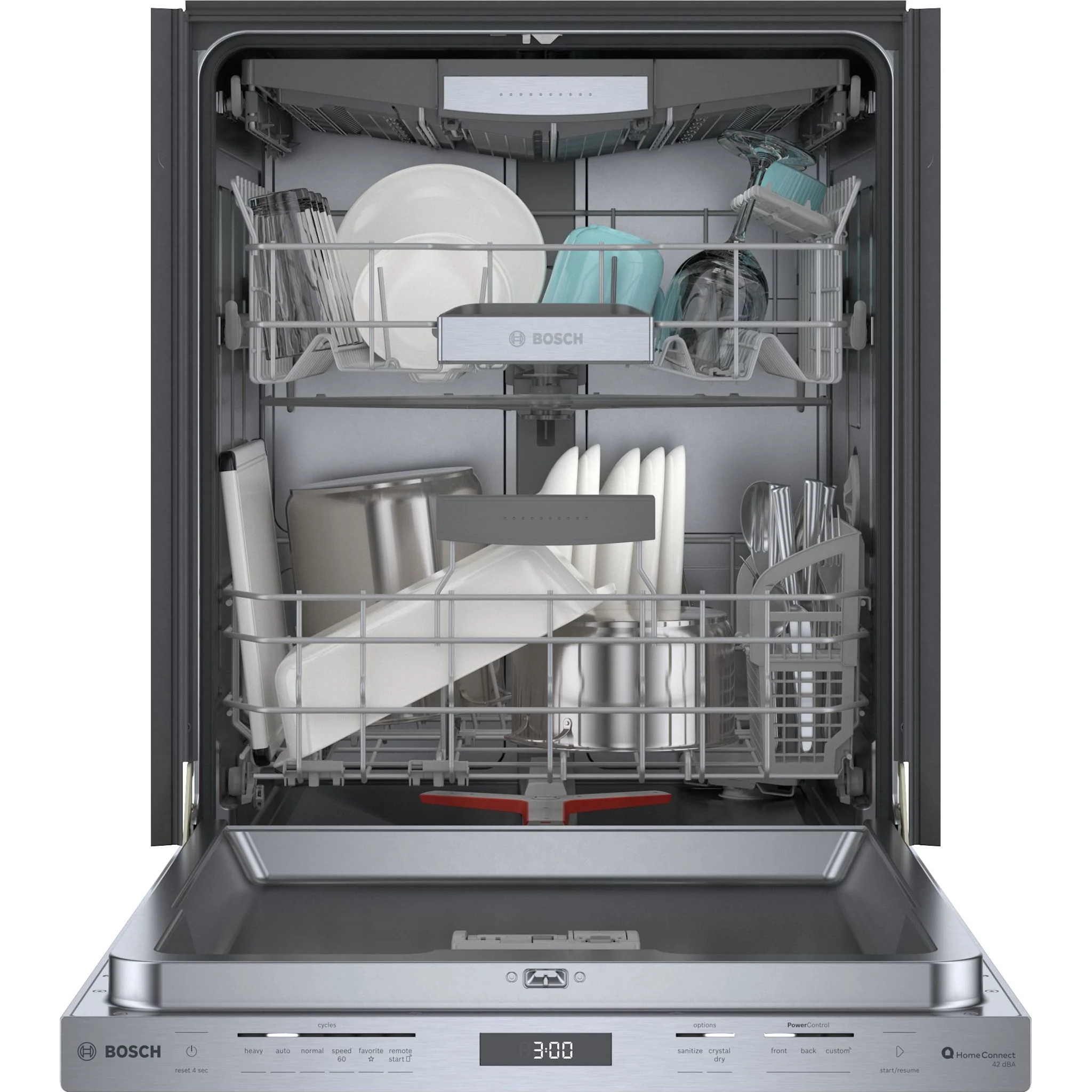 Bosch 800 Series, Dishwasher, 24'' - Stainless Steel (SHP78CM5N) - Image 9