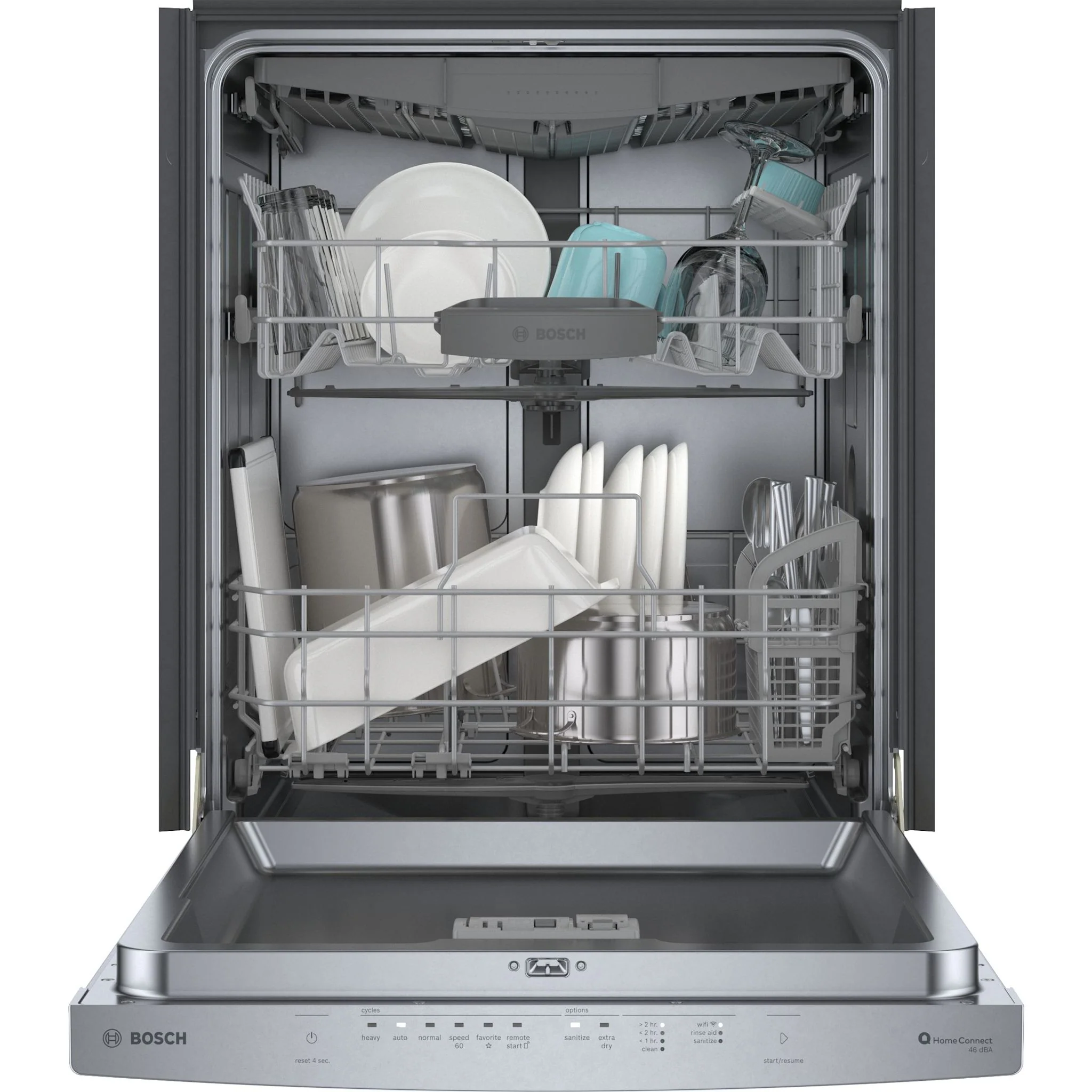 Bosch 300 Series, Dishwasher, 60 cm - Stainless Steel (SHS53CM5N) - Image 6