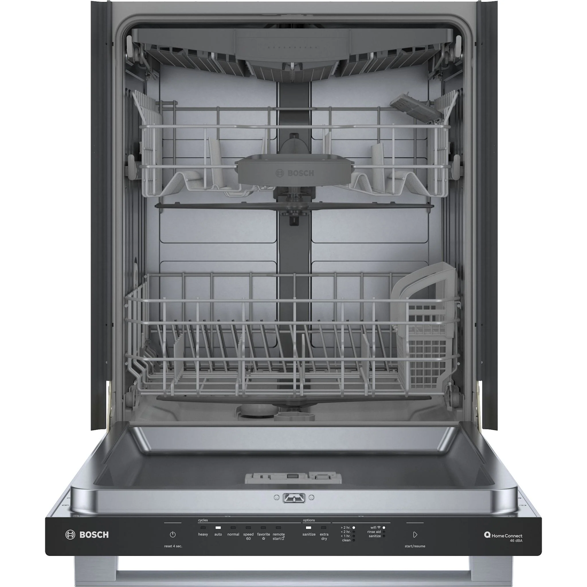 Bosch 100 Premium, Dishwasher, 24'' - Stainless Steel (SHX5AEM5N) - Image 4