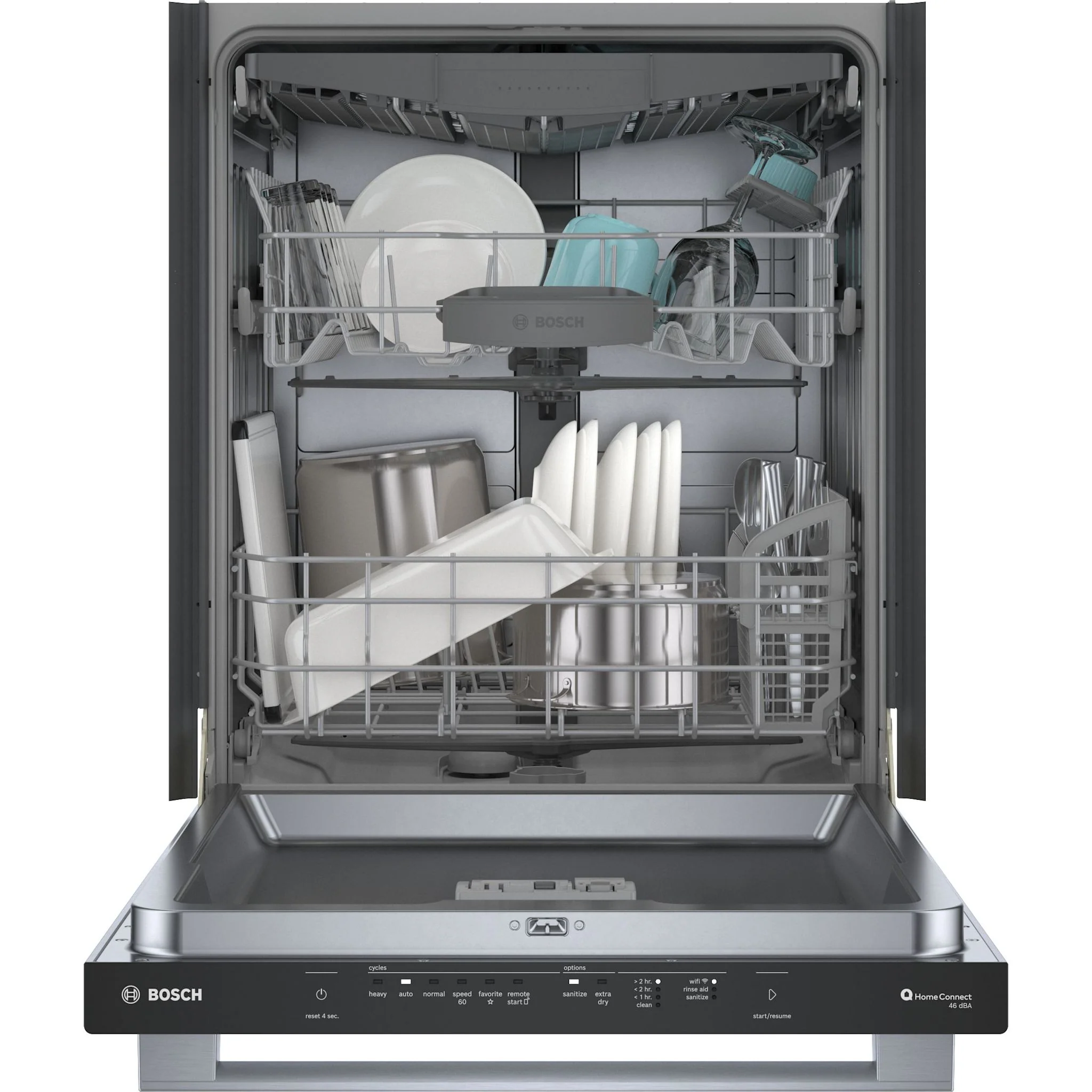 Bosch 100 Premium, Dishwasher, 24'' - Stainless Steel (SHX5AEM5N) - Image 5