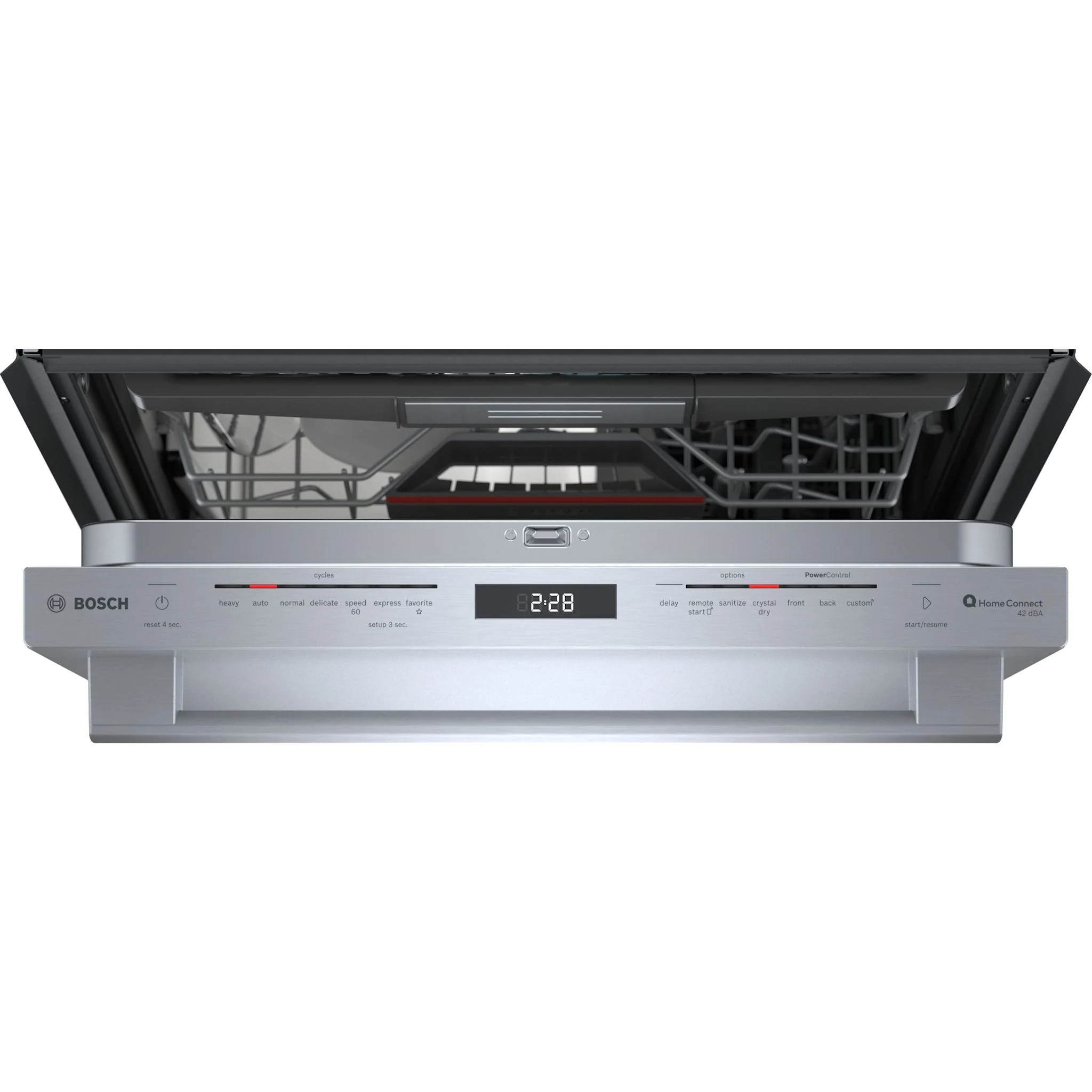 Bosch 800 Series, Dishwasher, 24'' - Brushed steel anti-fingerprint (SHX78CC5UC) - Image 4