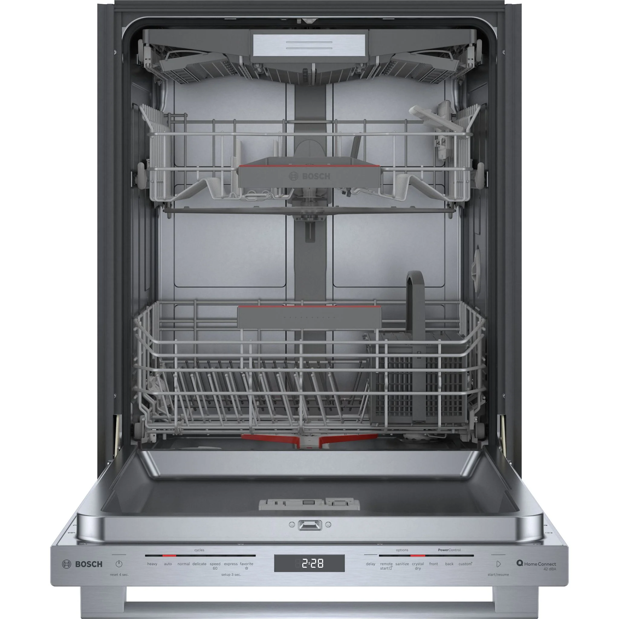 Bosch 800 Series, Dishwasher, 24'' - Brushed steel anti-fingerprint (SHX78CC5UC) - Image 5