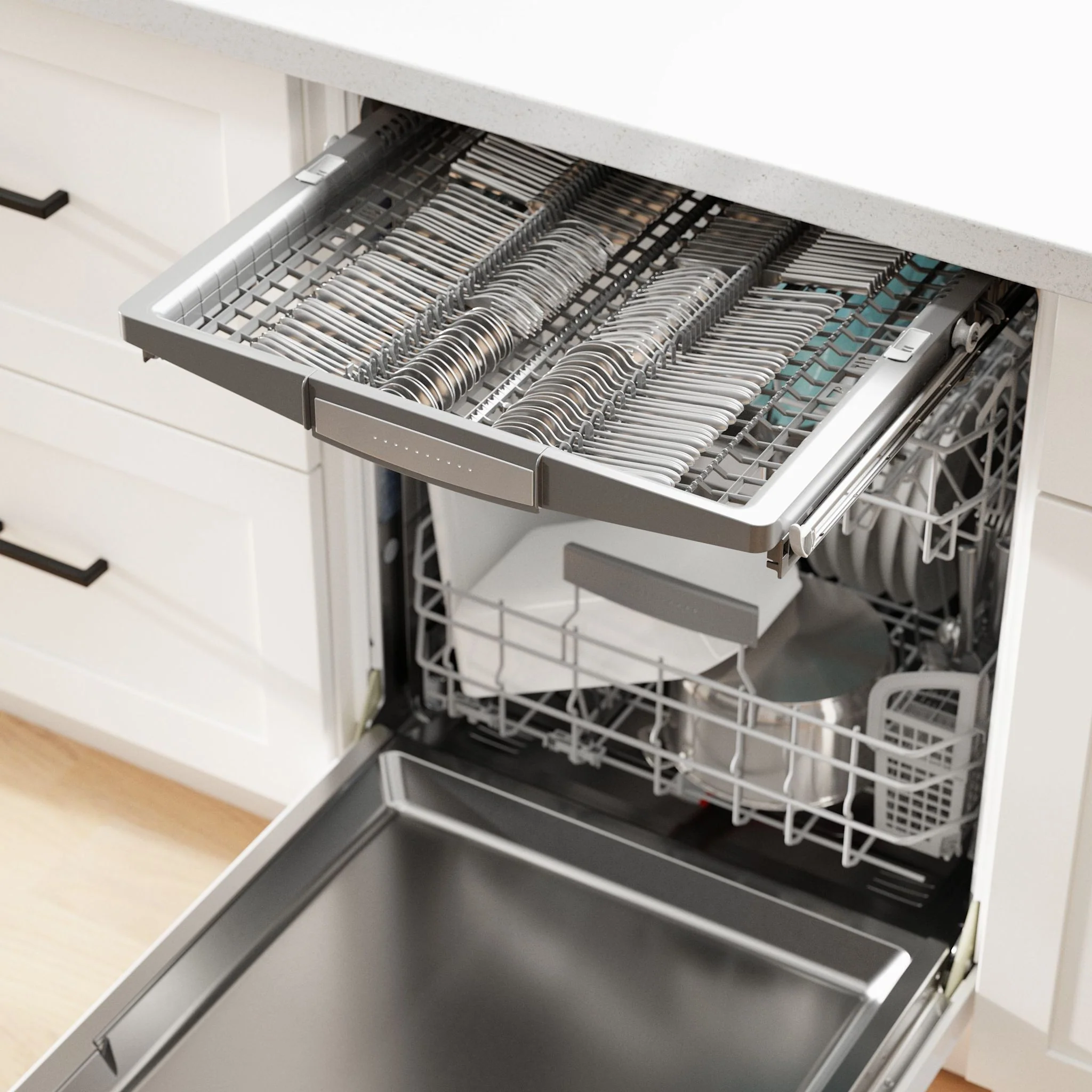 Bosch 800 Series, Dishwasher, 24'' - Brushed steel anti-fingerprint (SHX78DM5N) - Image 16