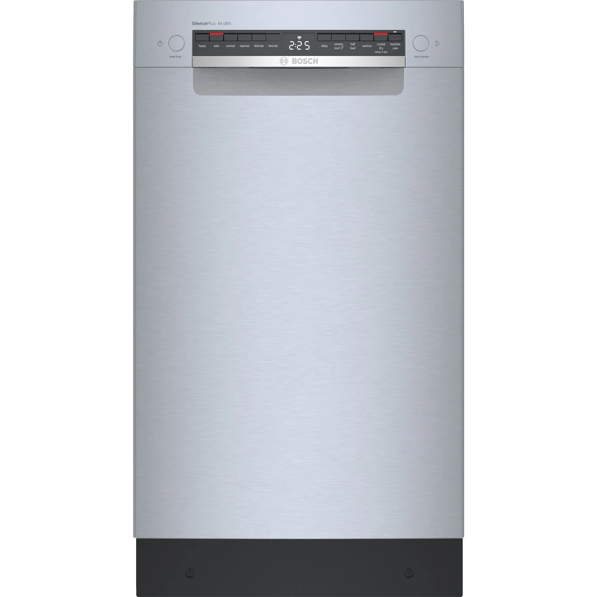 Bosch 800 Series, Dishwasher, 17 3/4'' - Brushed steel anti-fingerprint (SPE68C75UC)