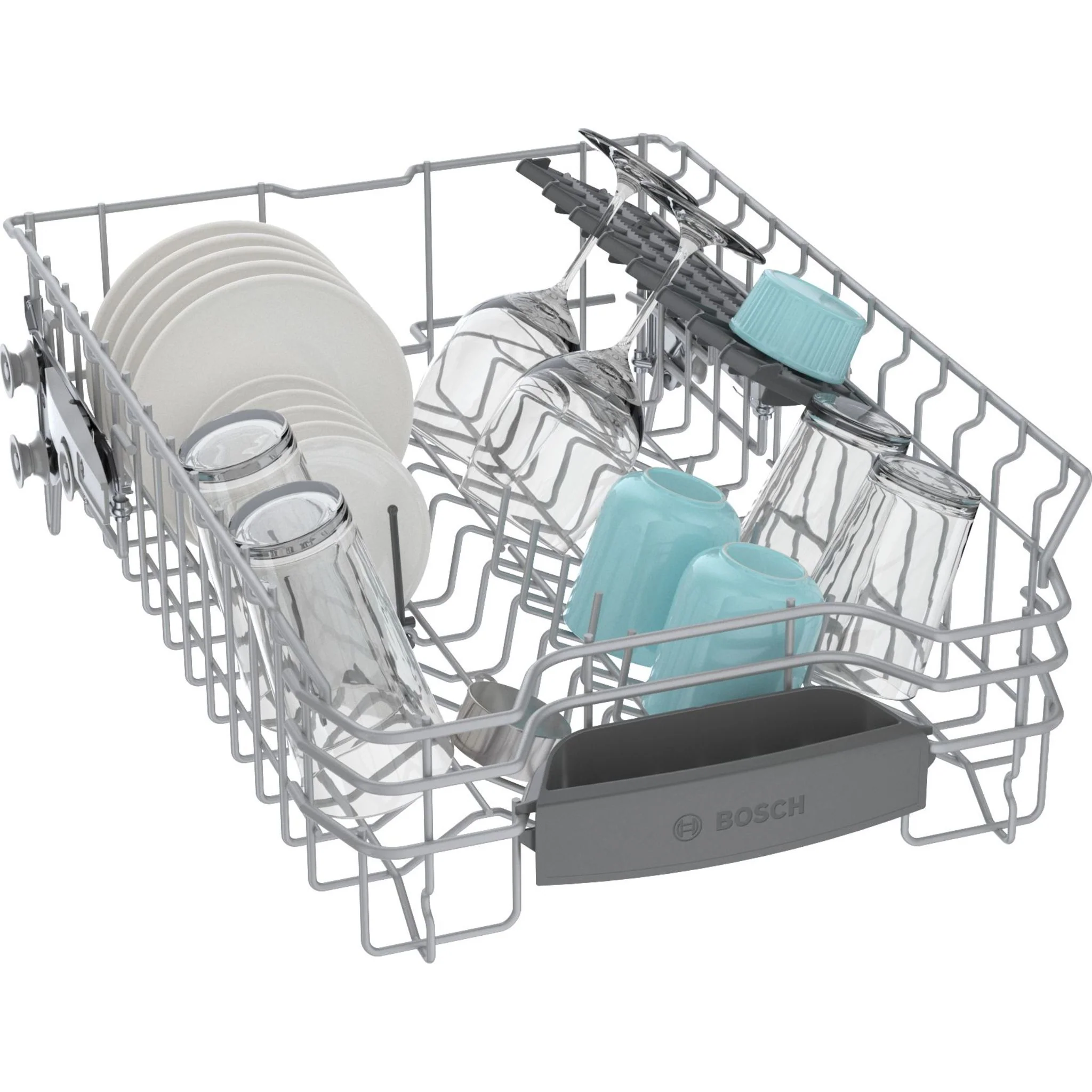 Bosch 800 Series, Dishwasher, 17 3/4'' - Brushed steel anti-fingerprint (SPE68C75UC) - Image 6
