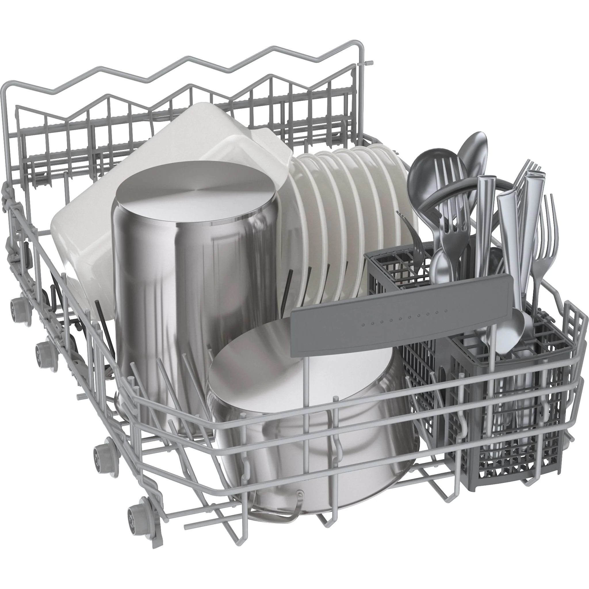 Bosch 800 Series, Dishwasher, 17 3/4'' - Brushed steel anti-fingerprint (SPE68C75UC) - Image 7