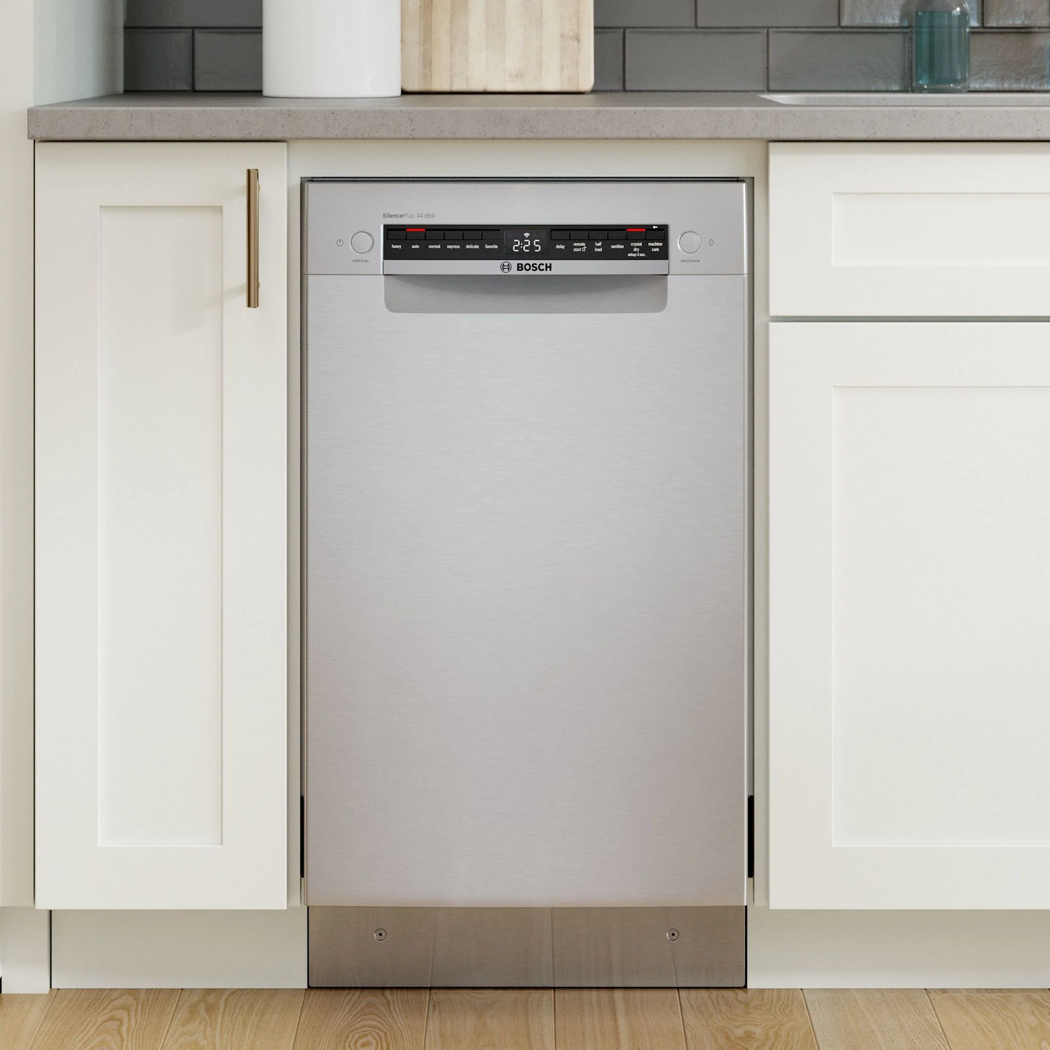 Bosch 800 Series, Dishwasher, 17 3/4'' - Brushed steel anti-fingerprint (SPE68C75UC) - Image 9