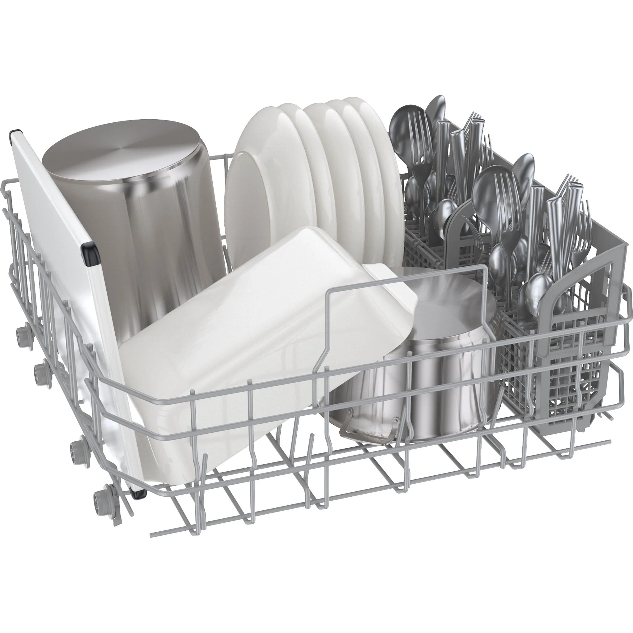 Bosch 300 Series, Dishwasher, 24'' - White (SHE41CM2N) - Image 11