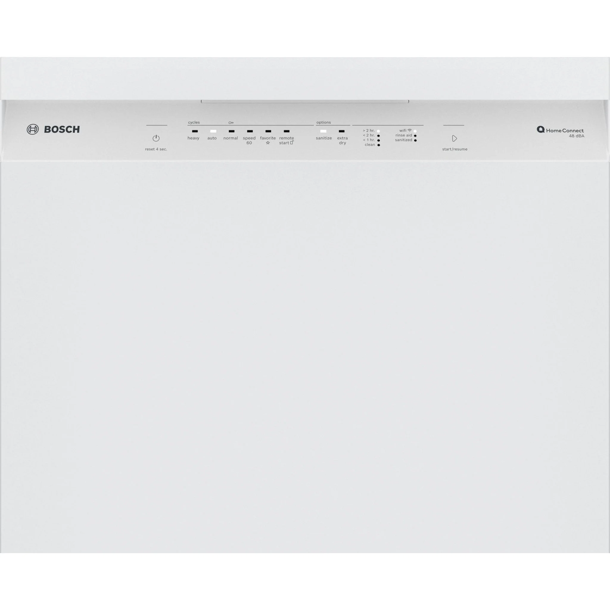 Bosch 300 Series, Dishwasher, 24'' - White (SHE41CM2N) - Image 2