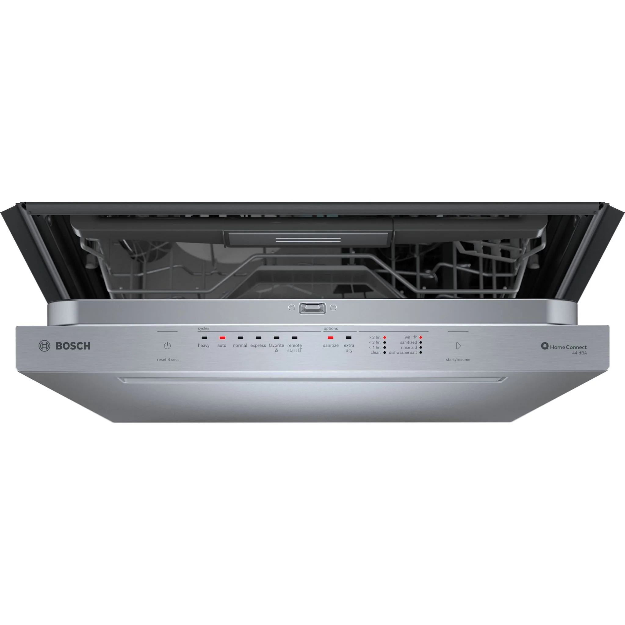 Bosch Pocket Hndl, 5/3 cycles, 44 dBA, Flex 3rd rack, Aquastop Plus, SS - Brushed steel anti-fingerprint (SHP65CC5UC) - Image 12