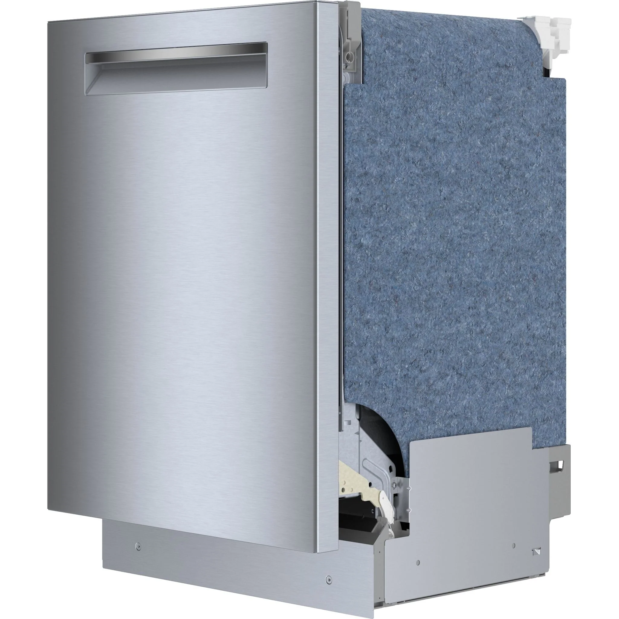 Bosch Pocket Hndl, 5/3 cycles, 44 dBA, Flex 3rd rack, Aquastop Plus, SS - Brushed steel anti-fingerprint (SHP65CC5UC) - Image 2