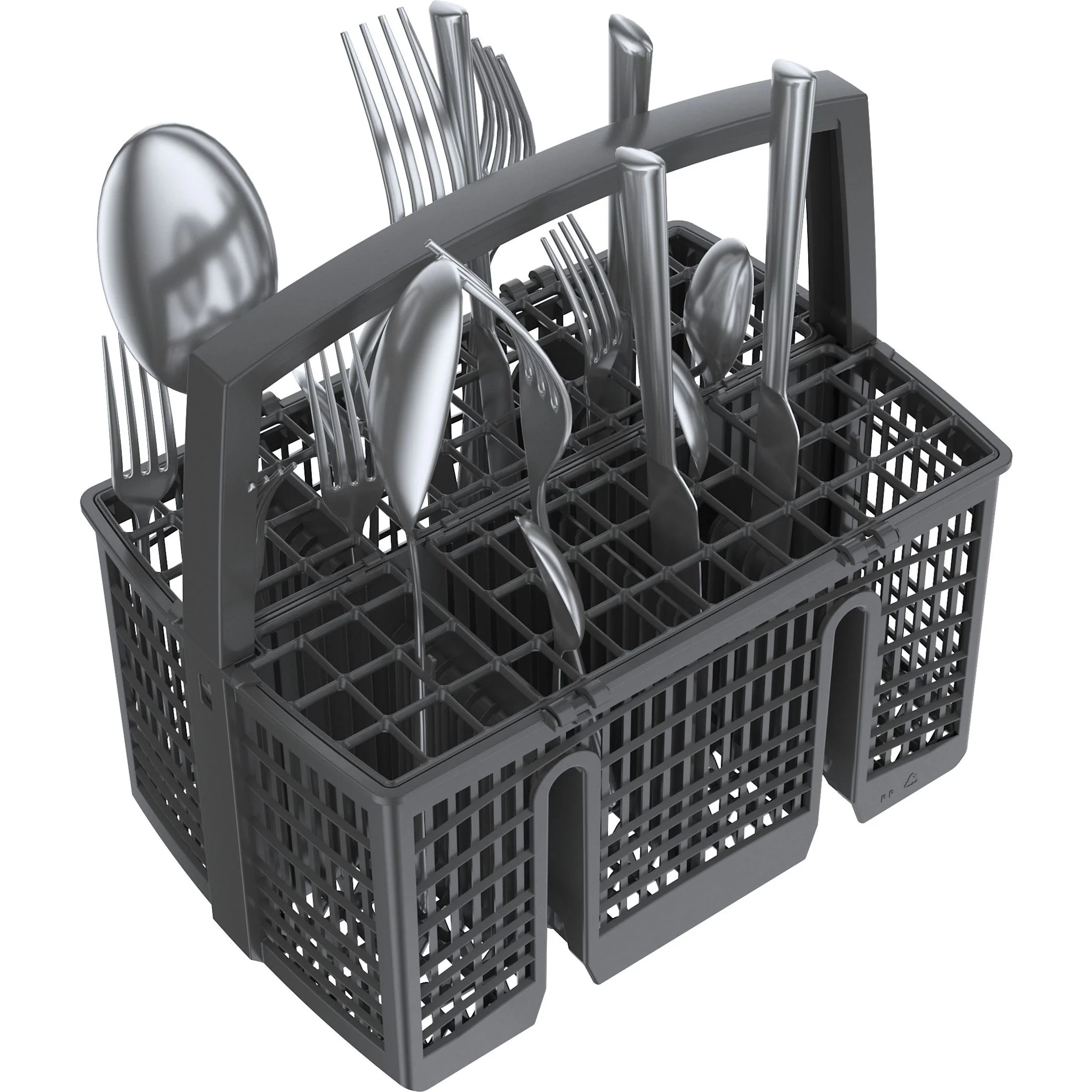 Bosch Pocket Hndl, 5/3 cycles, 44 dBA, Flex 3rd rack, Aquastop Plus, SS - Brushed steel anti-fingerprint (SHP65CC5UC) - Image 9