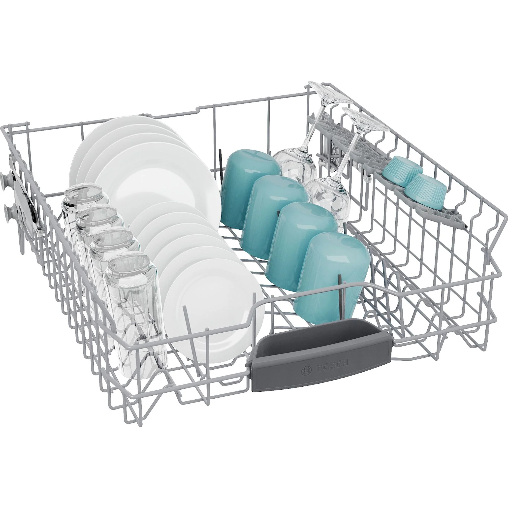 Bosch Bar Handle, 5C/3O, Std 3rd rack, 46 dBA, SS - Stainless Steel (SHX53DM5N) - Image 7