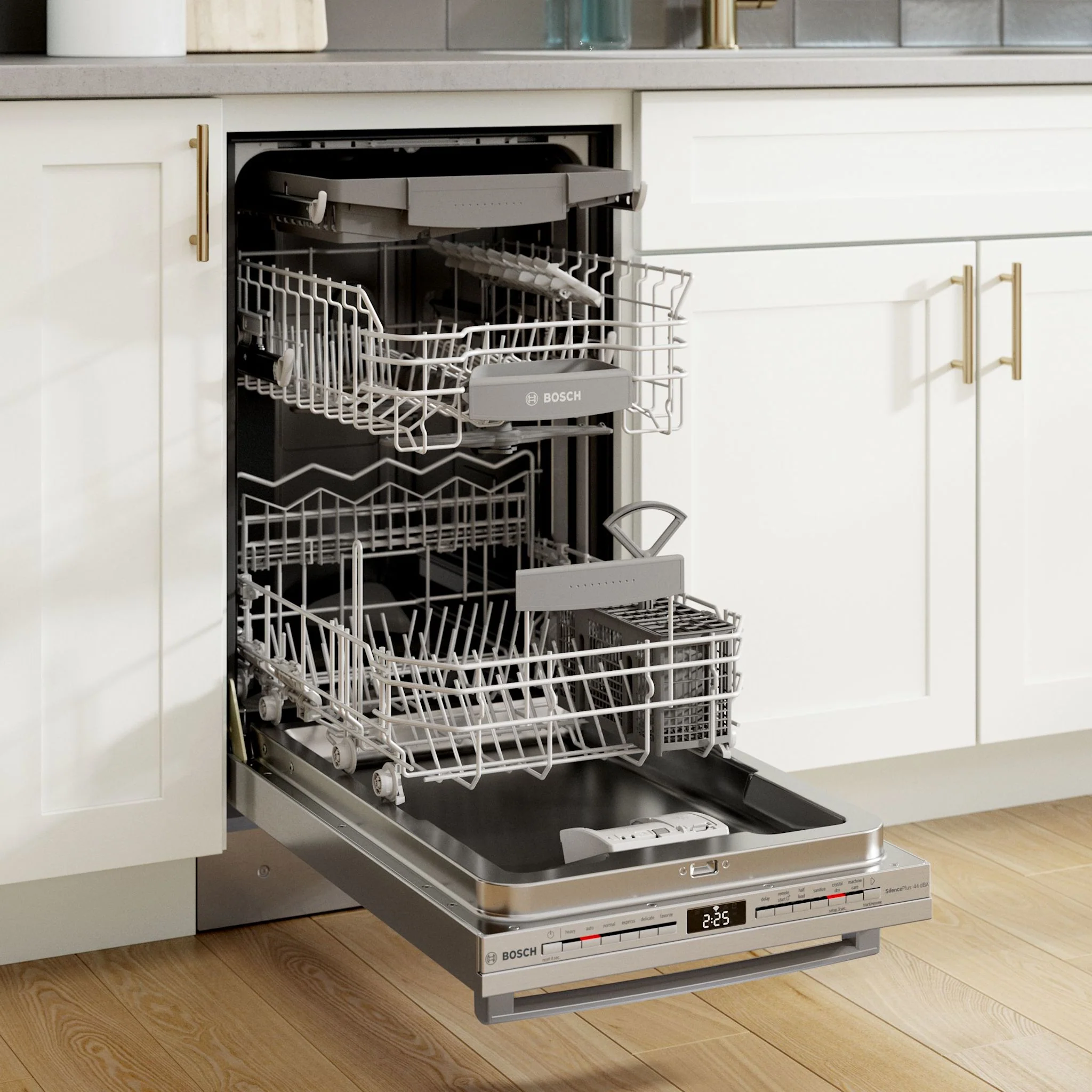 Bosch 800 Series, Dishwasher, 17 3/4' - Stainless Steel (SPX68C75UC) - Image 10