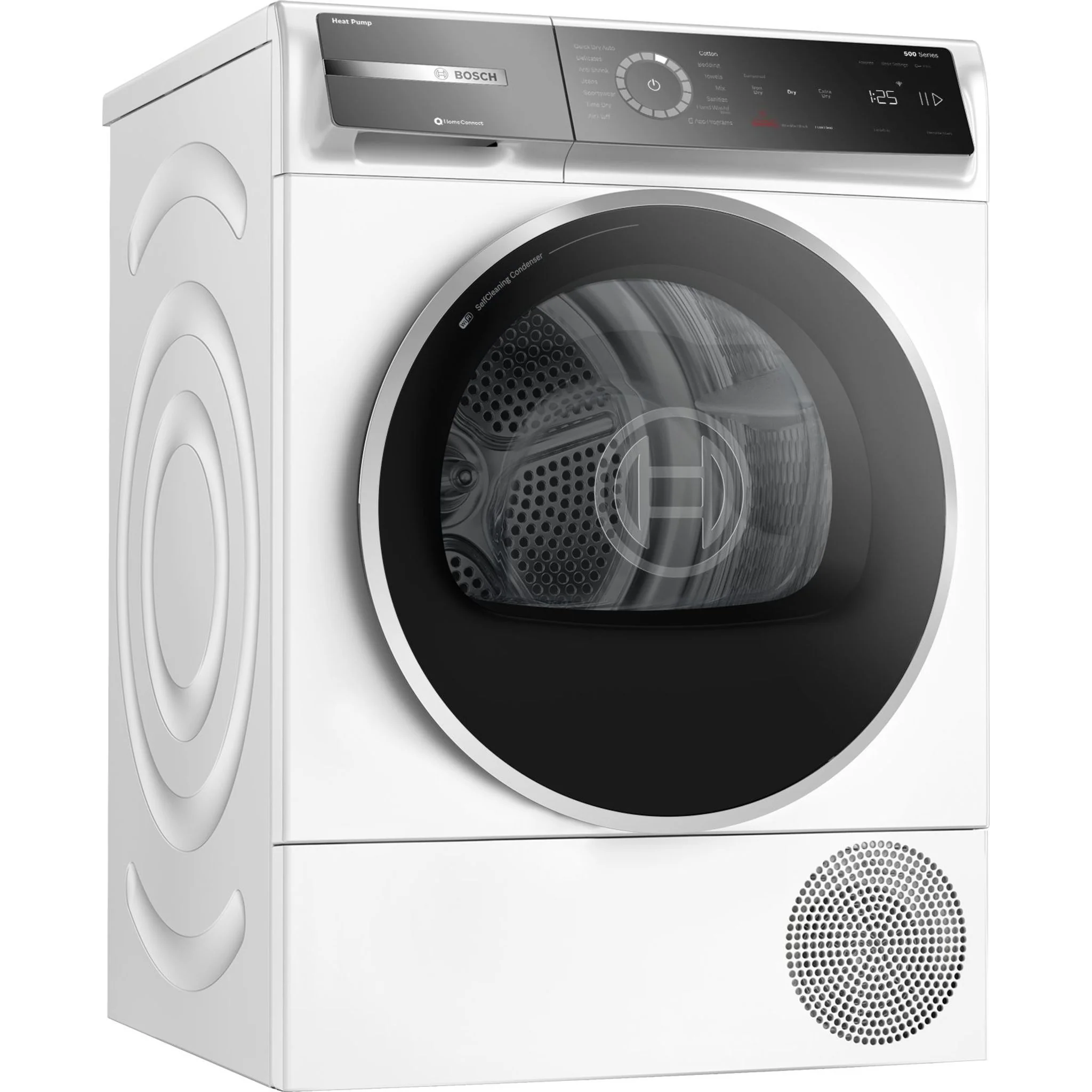 Bosch 500 Series, Heat Pump Dryer - White (WQB245B0UC) - Image 2