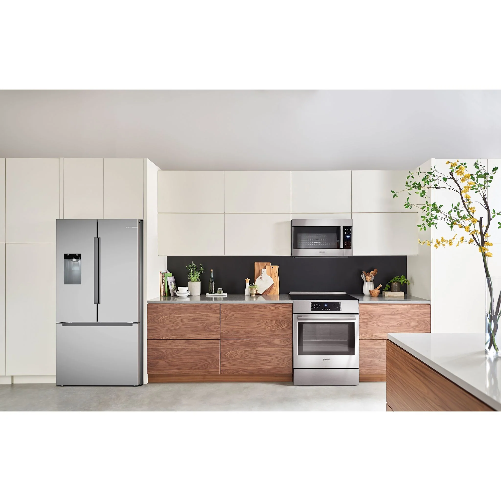 Bosch 100 Series, French Door Bottom Mount, 36'' - Brushed steel anti-fingerprint (B36CD10ENS) - Image 15