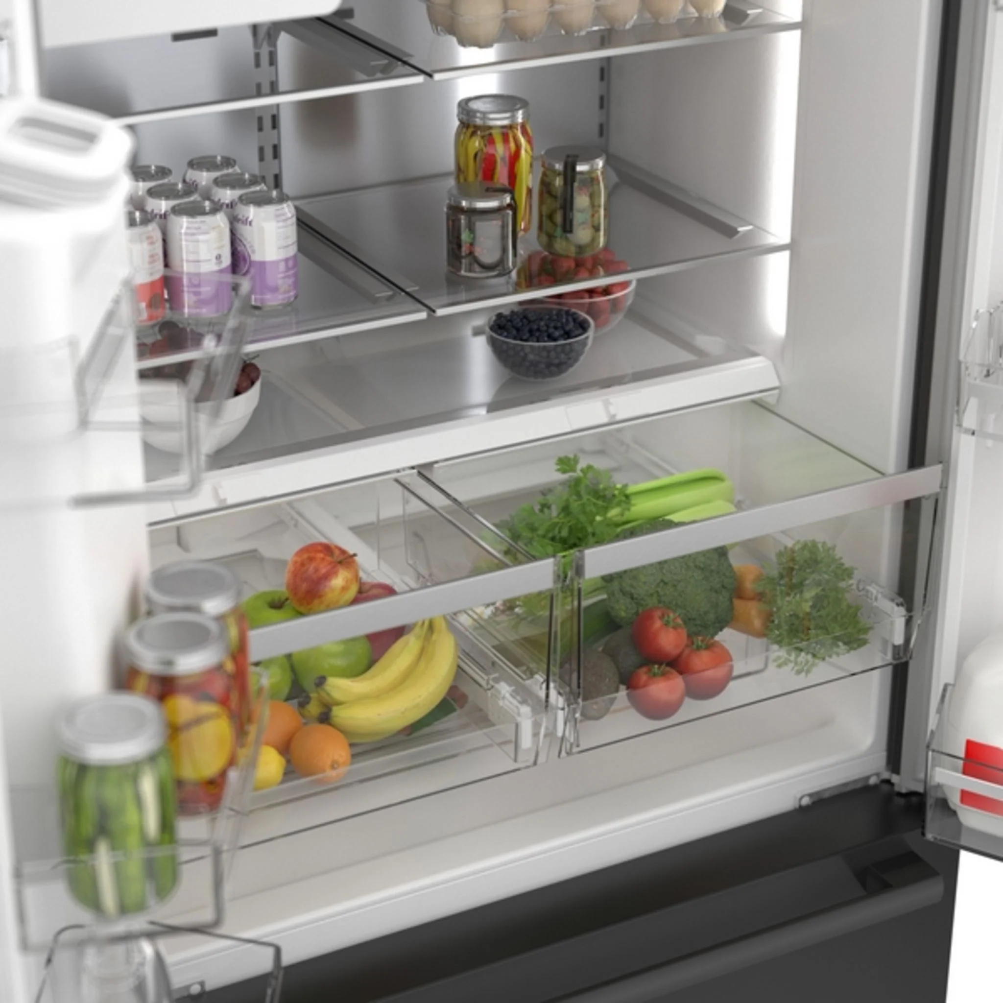 Bosch French Door Fridge (B36CD50SNB) - Black Stainless Steel - Image 11