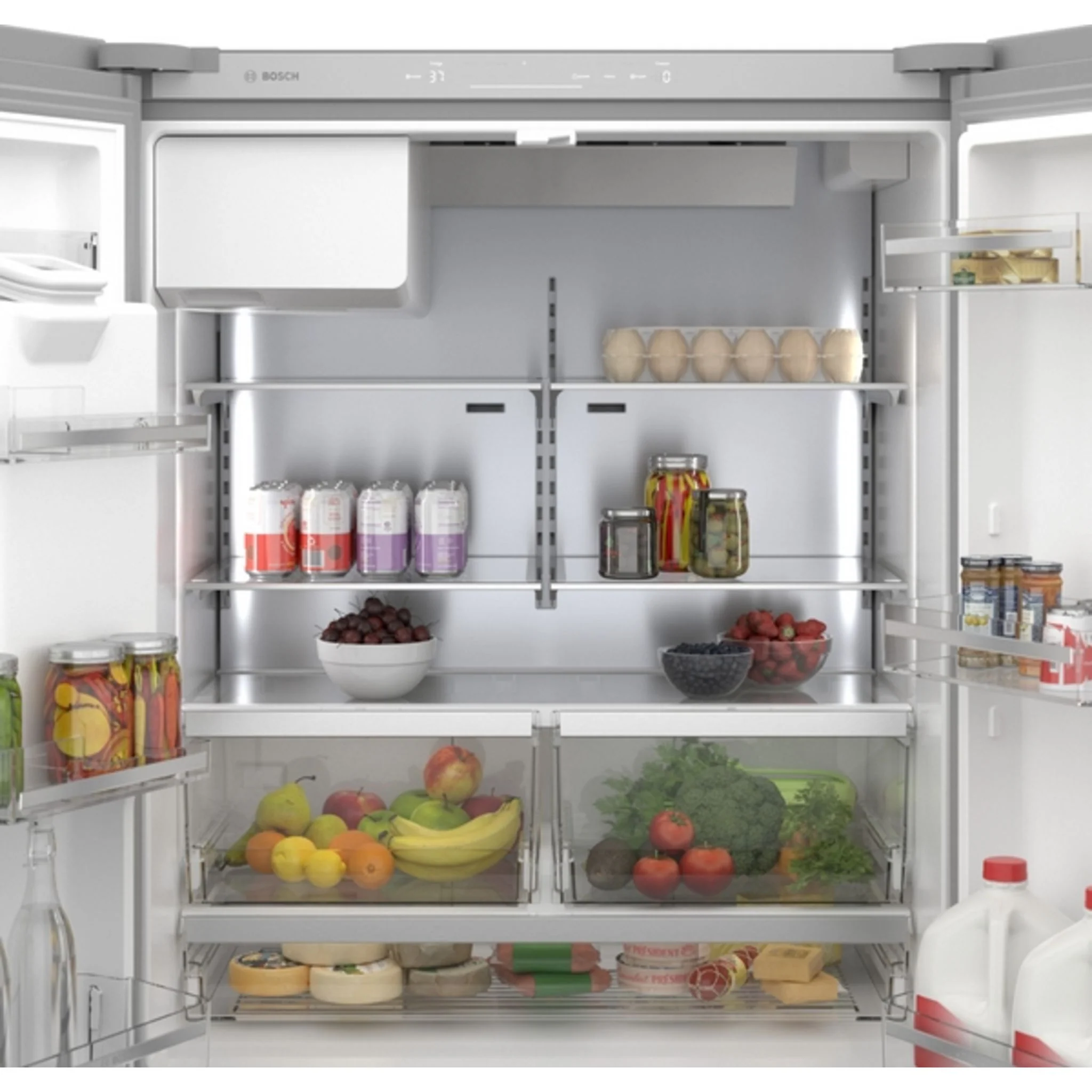 Bosch French Door Fridge (B36CD50SNS) - Stainless Steel - Image 17