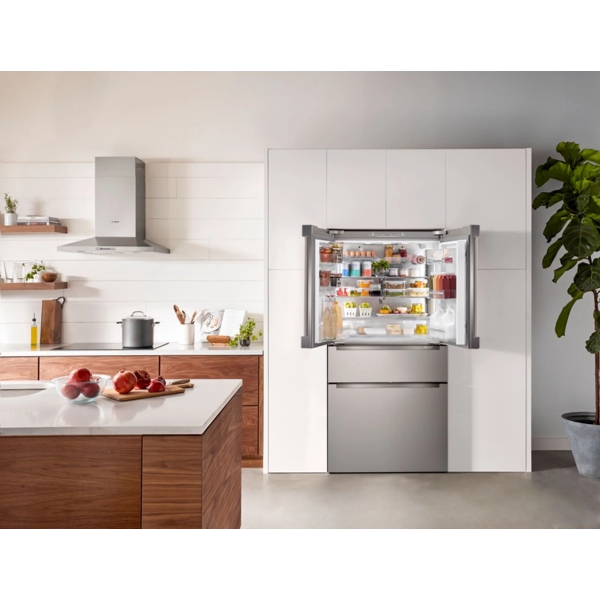 Bosch 800 Series, French Door Bottom Mount, 36'' - Stainless Steel (B36CL80ENS) - Image 11