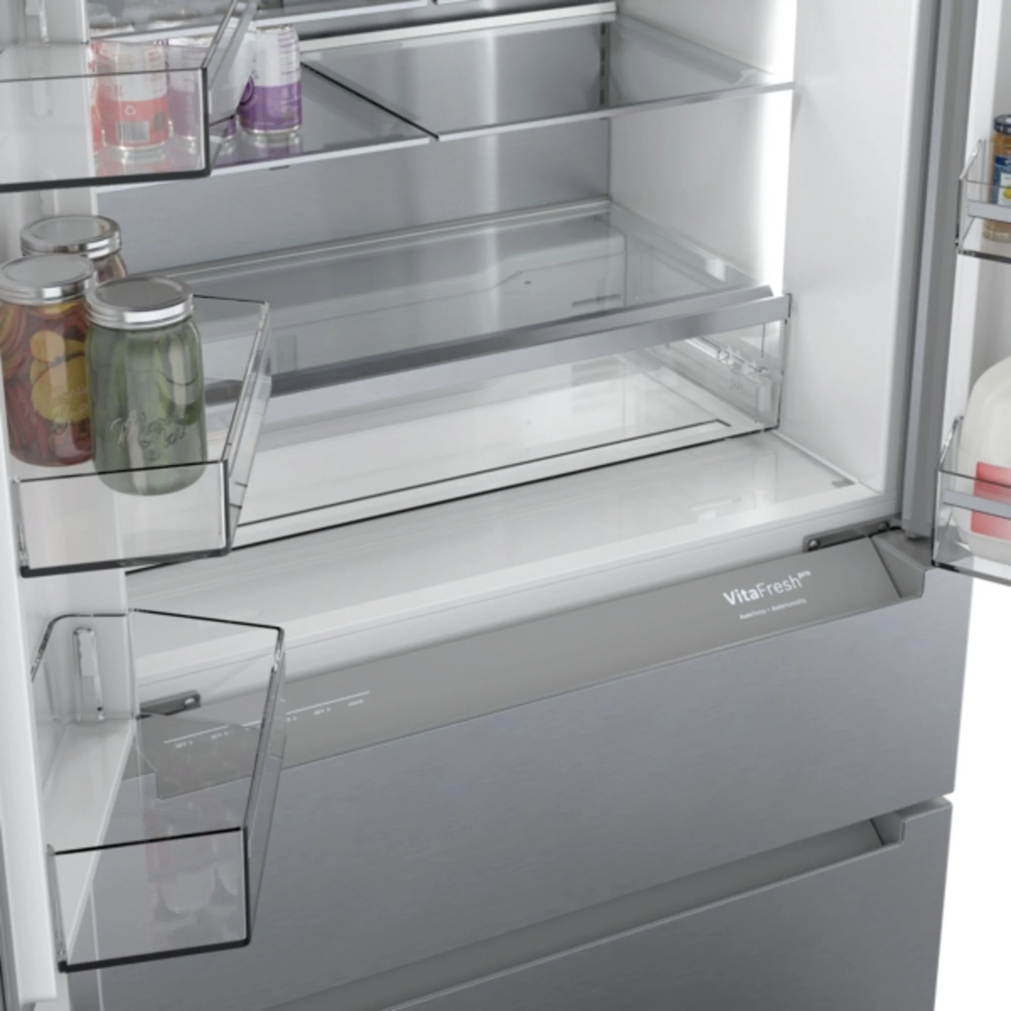 Bosch 800 Series, French Door Bottom Mount, 36'' - Stainless Steel (B36CL80ENS) - Image 5