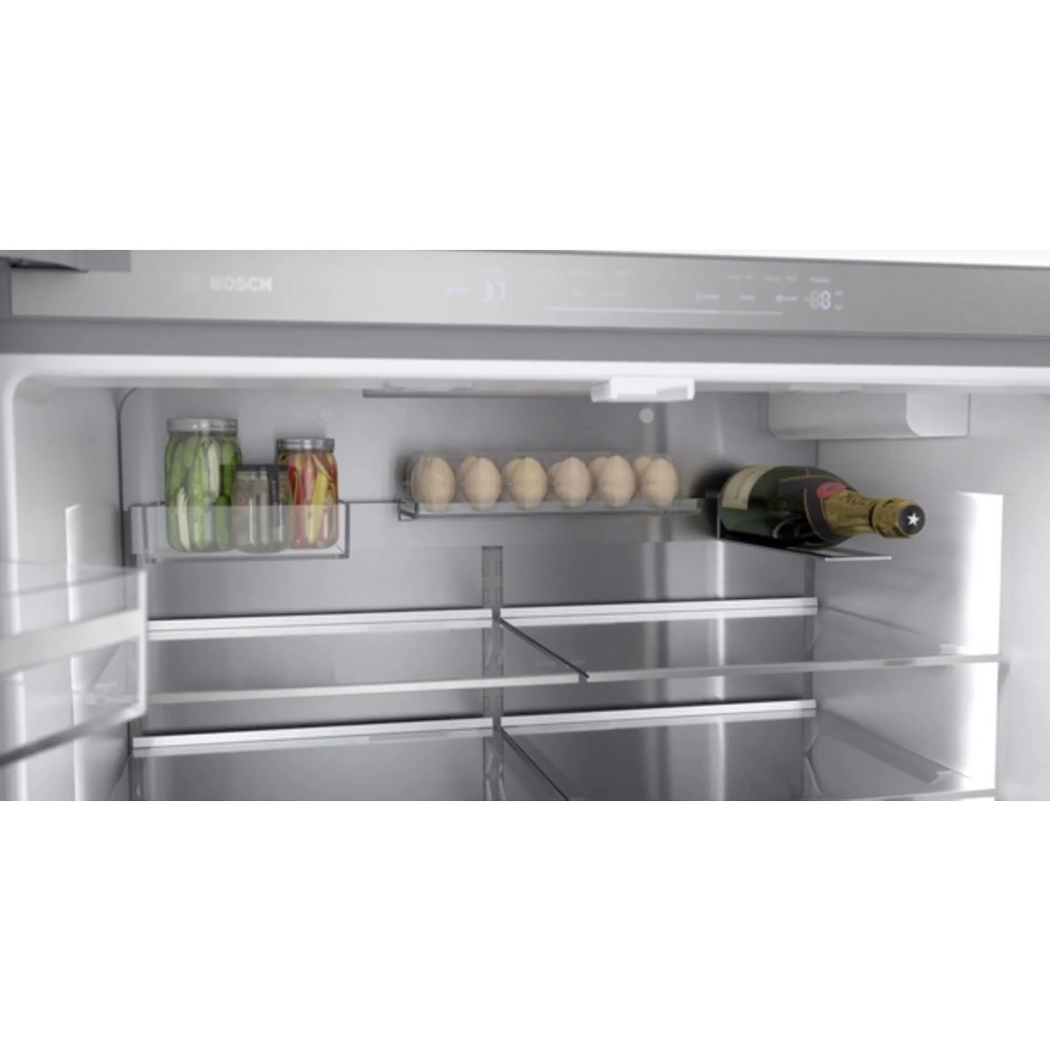 Bosch 800 Series, French Door Bottom Mount, 36'' - Stainless Steel (B36CL80ENS) - Image 6