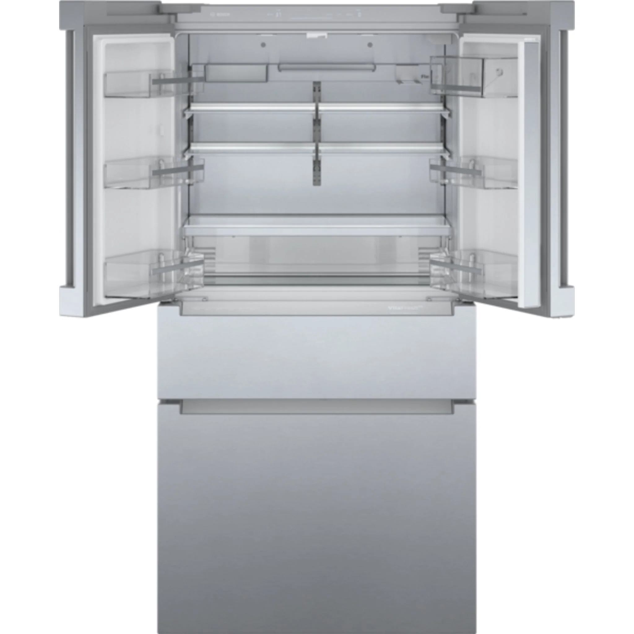 Bosch 800 Series, French Door Bottom Mount, 36'' - Stainless Steel (B36CL80ENS) - Image 7