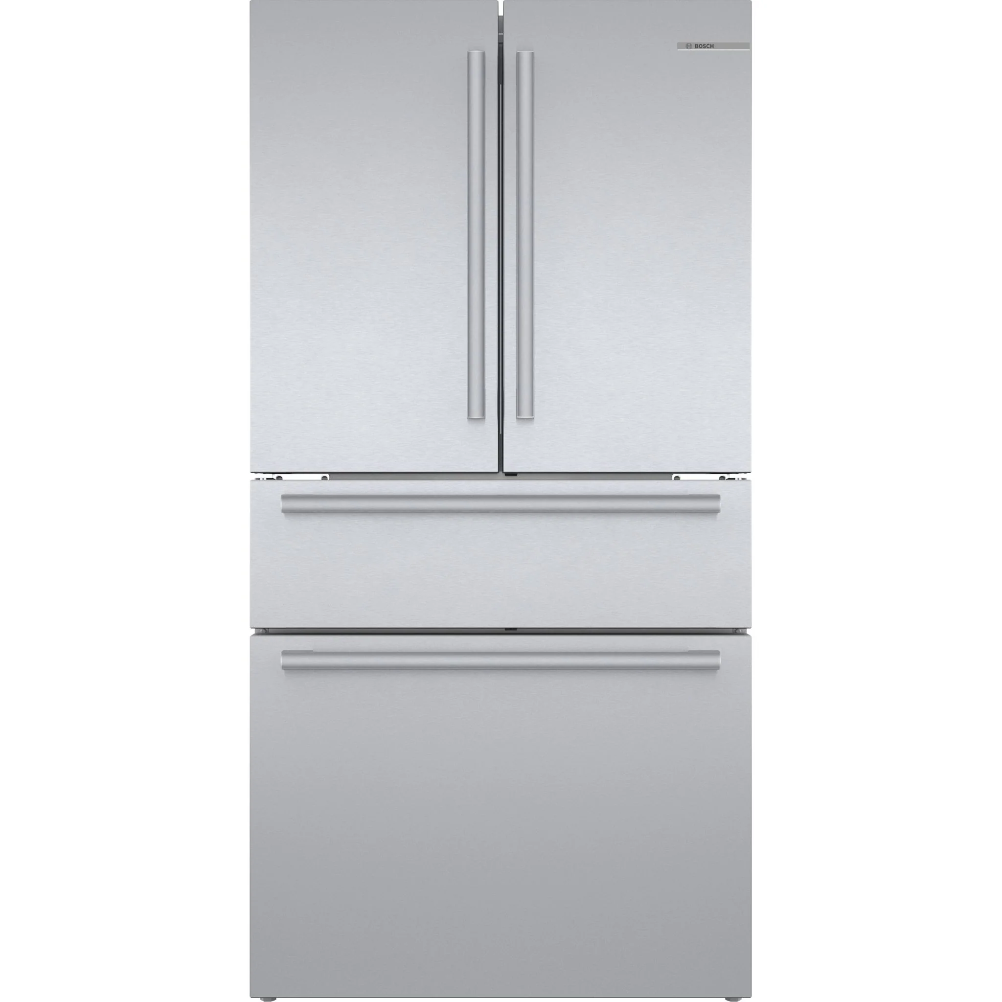 Bosch 800 Series, French Door Bottom Mount, 36'' - Stainless Steel (B36CL80SNS)