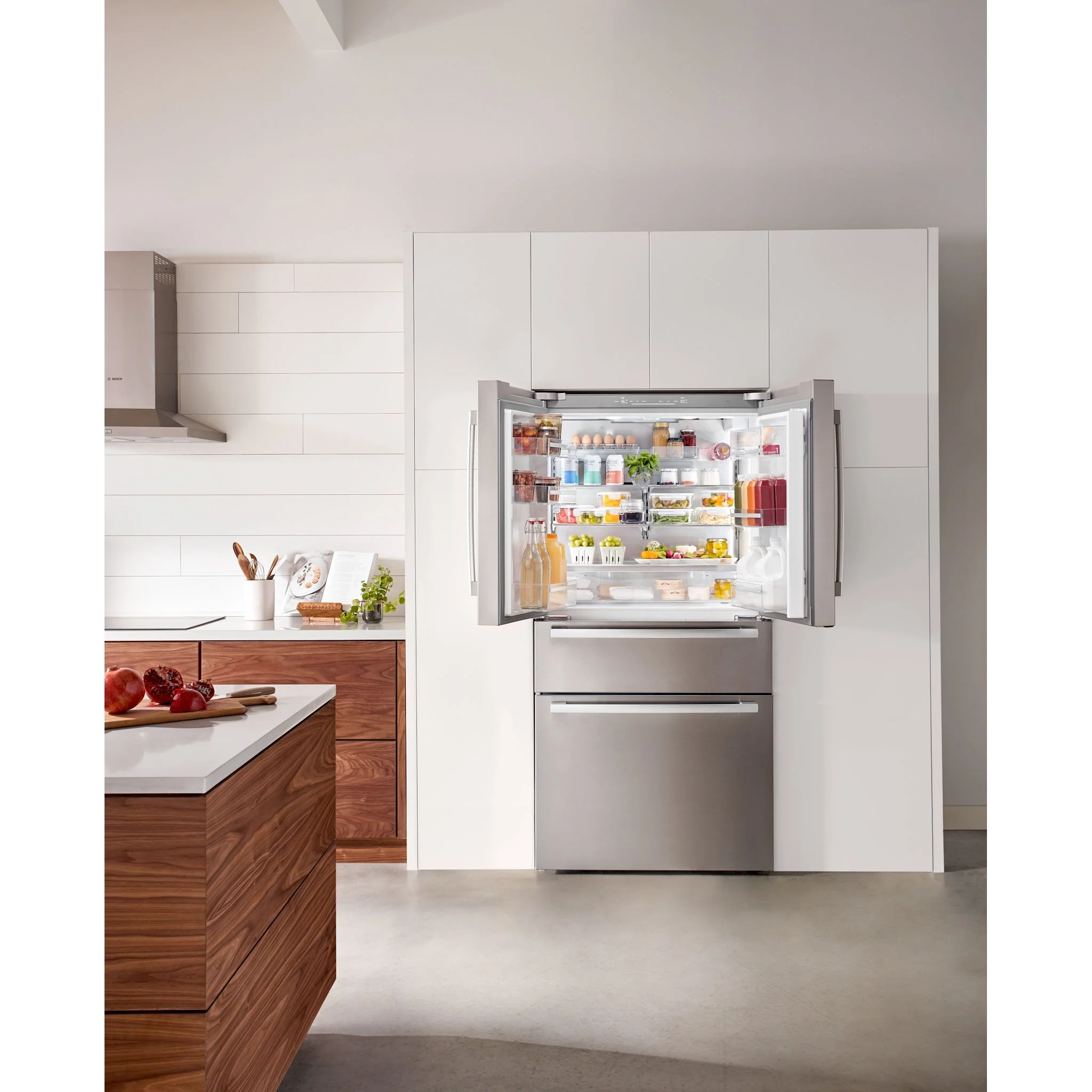 Bosch 800 Series, French Door Bottom Mount, 36'' - Stainless Steel (B36CL80SNS) - Image 13