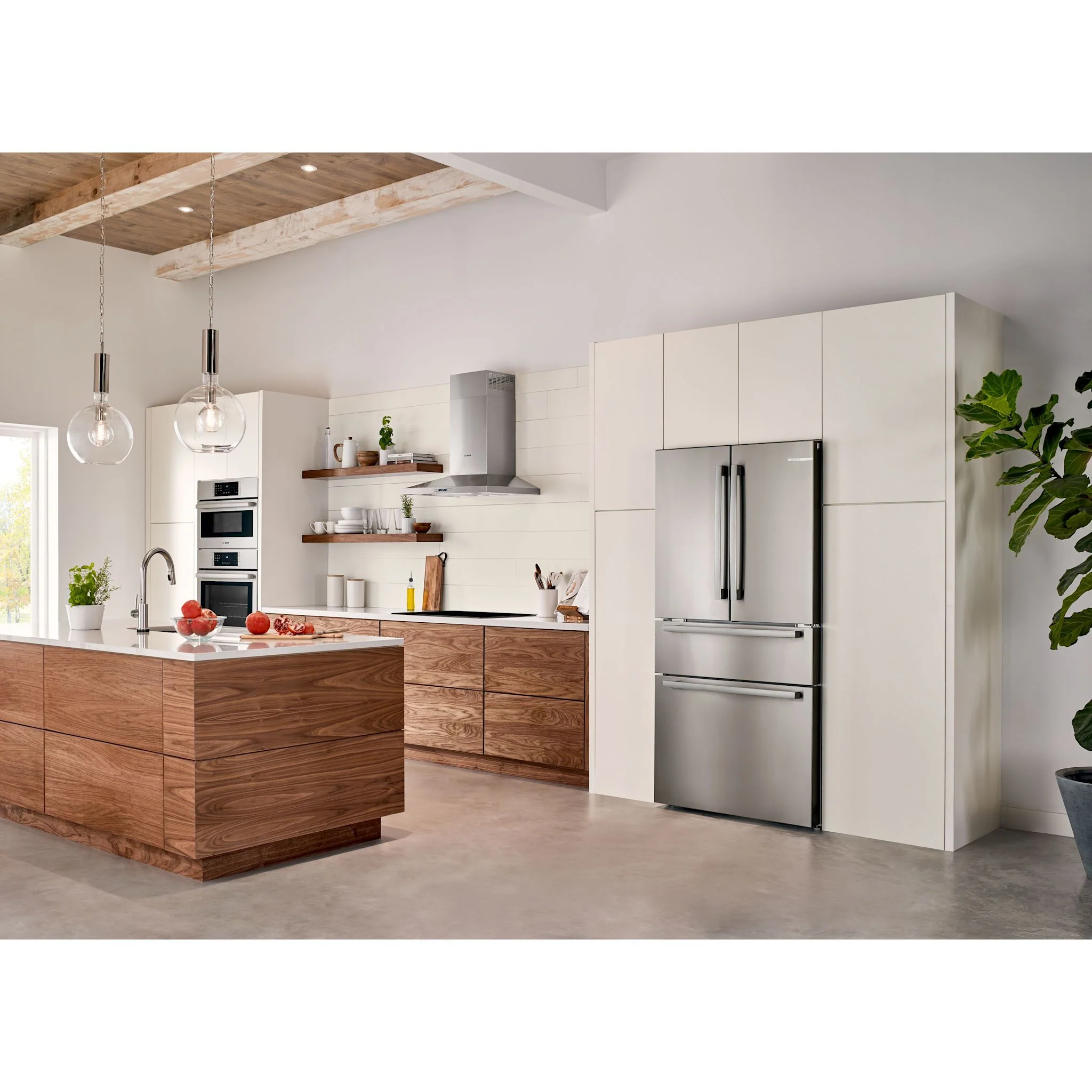 Bosch 800 Series, French Door Bottom Mount, 36'' - Stainless Steel (B36CL80SNS) - Image 15