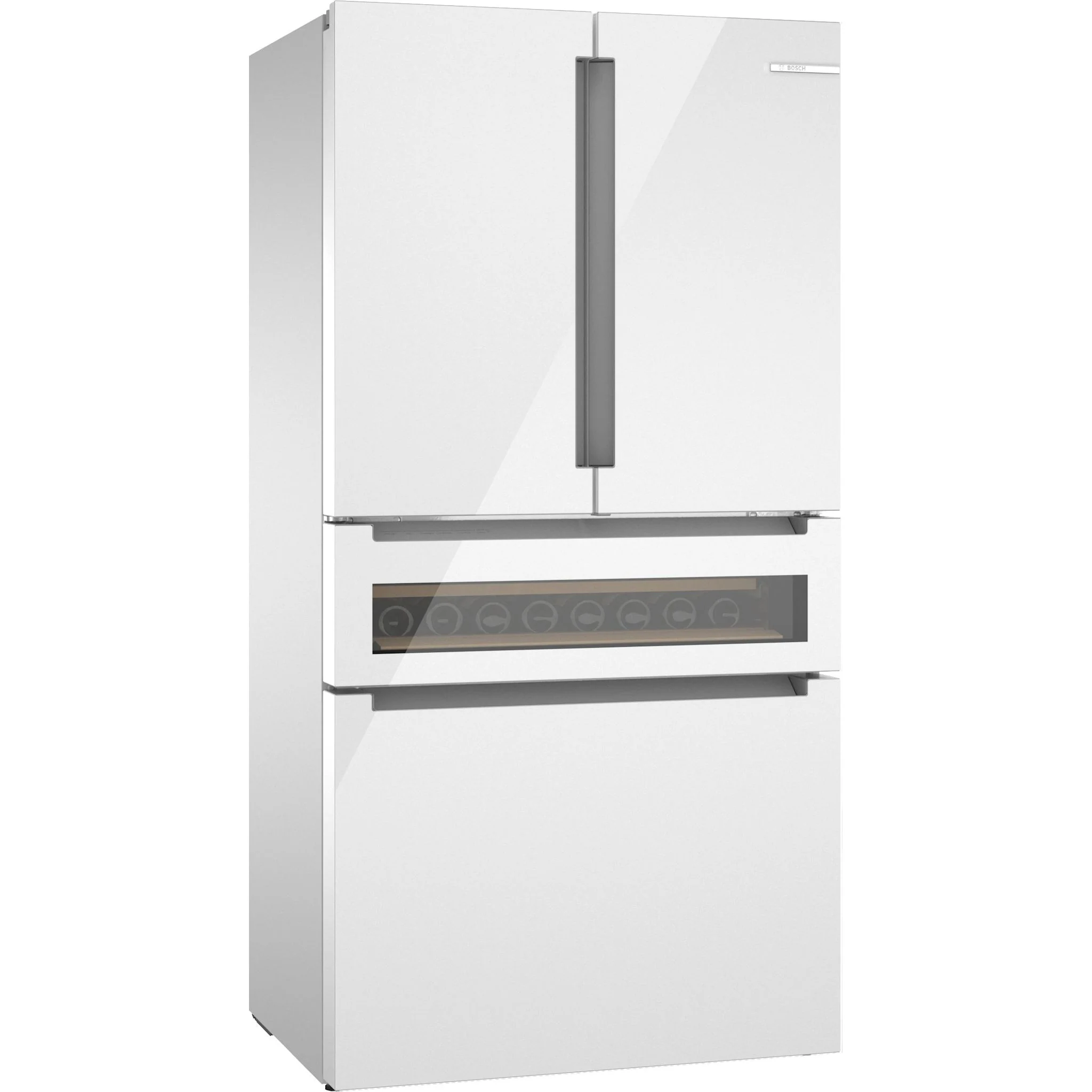 Bosch 800 Series, French Door Bottom Mount Refrigerator, Glass door, 36'' - Stainless Steel (B36CL81ENG) - Image 2