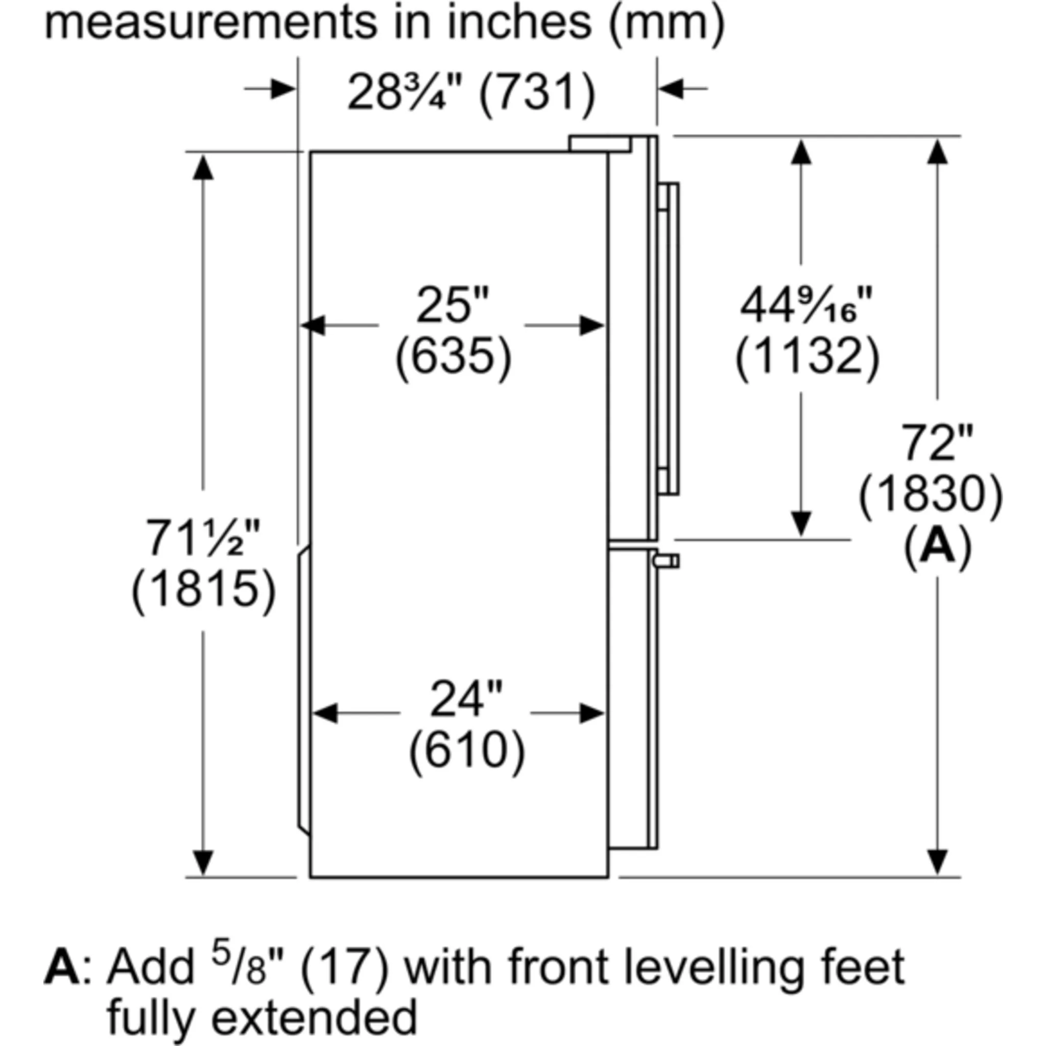 Bosch 800 Series, French Door Bottom Mount, 36'' - Black Stainless Steel (B36CT80SNB) - Image 19