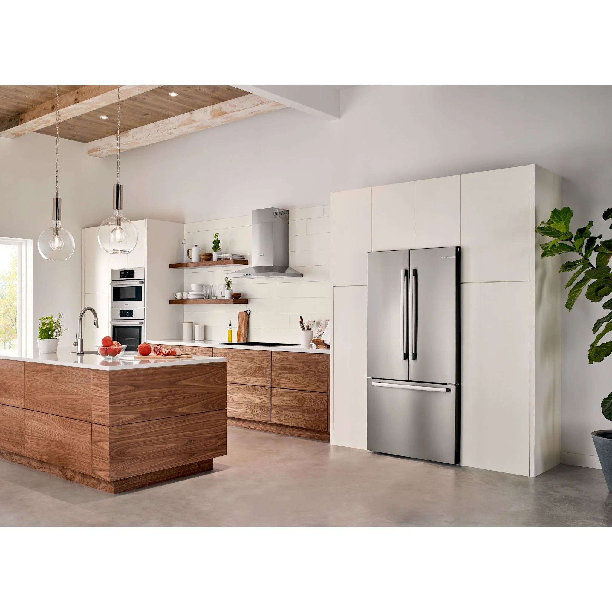 Bosch 800 Series, French Door Bottom Mount, 36'' - Stainless Steel (B36CT80SNS) - Image 24