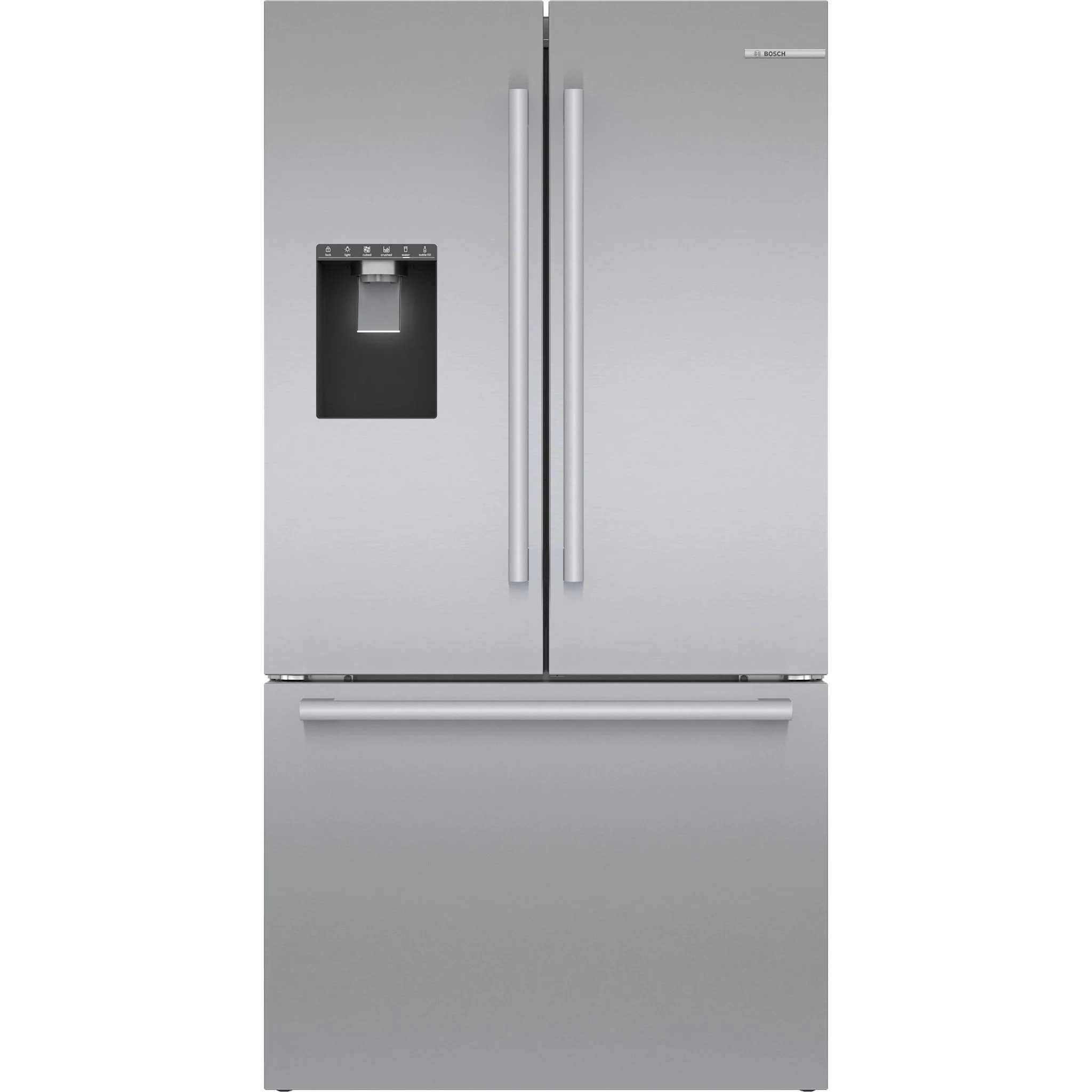 Bosch 500 Series, French Door Bottom Mount, 36'' - Stainless Steel (B36FD50SNS)