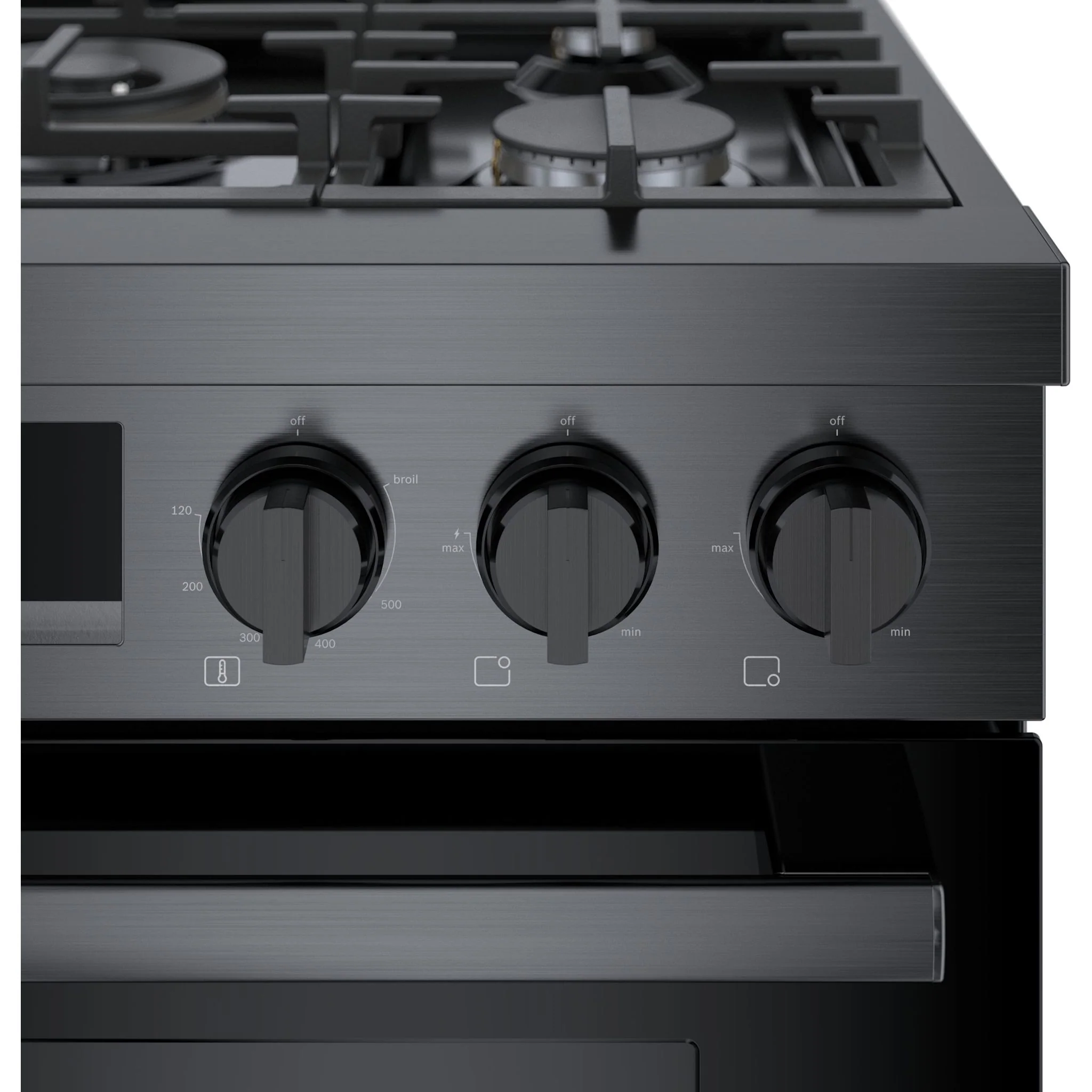 Bosch 800 Series, Gas Freestanding Range, 30'' - Black Stainless Steel (HGS8045UC) - Image 16