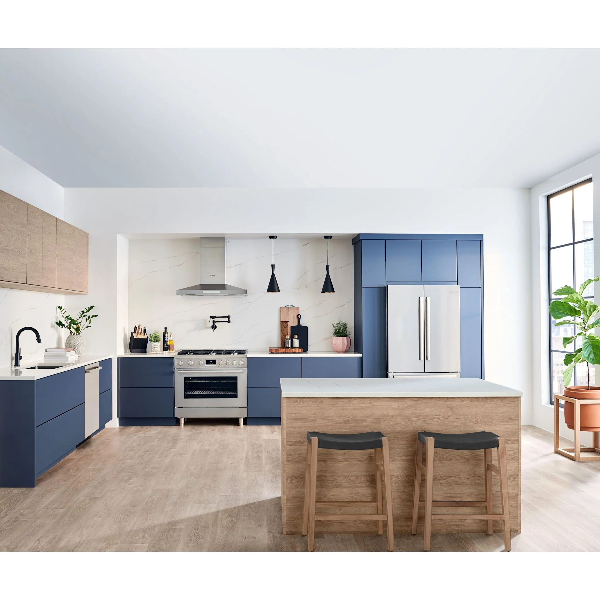 Bosch 800 Series, Gas Freestanding Range, 36'' - Stainless Steel (HGS8655UC) - Image 11