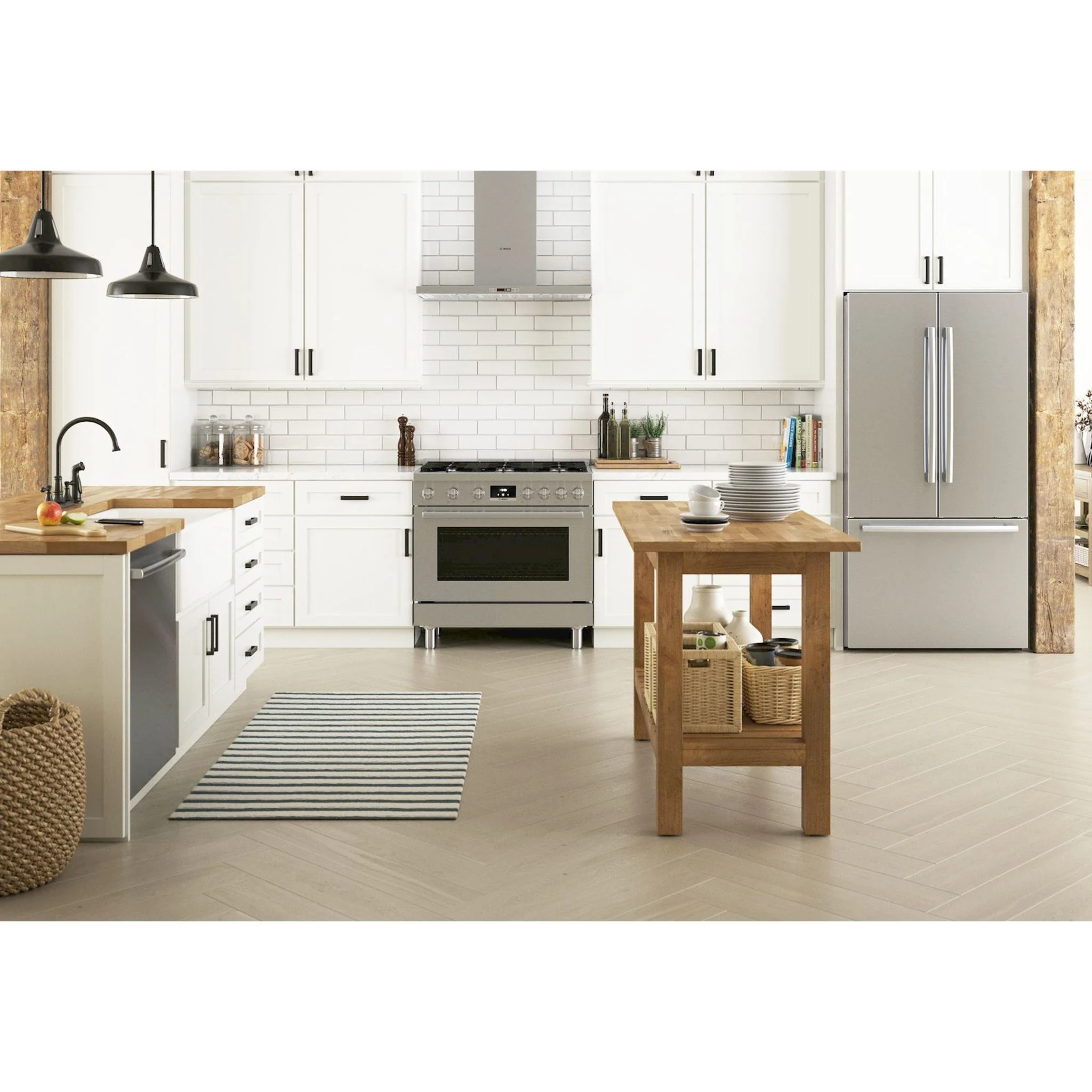 Bosch 800 Series, Gas Freestanding Range, 36'' - Stainless Steel (HGS8655UC) - Image 16