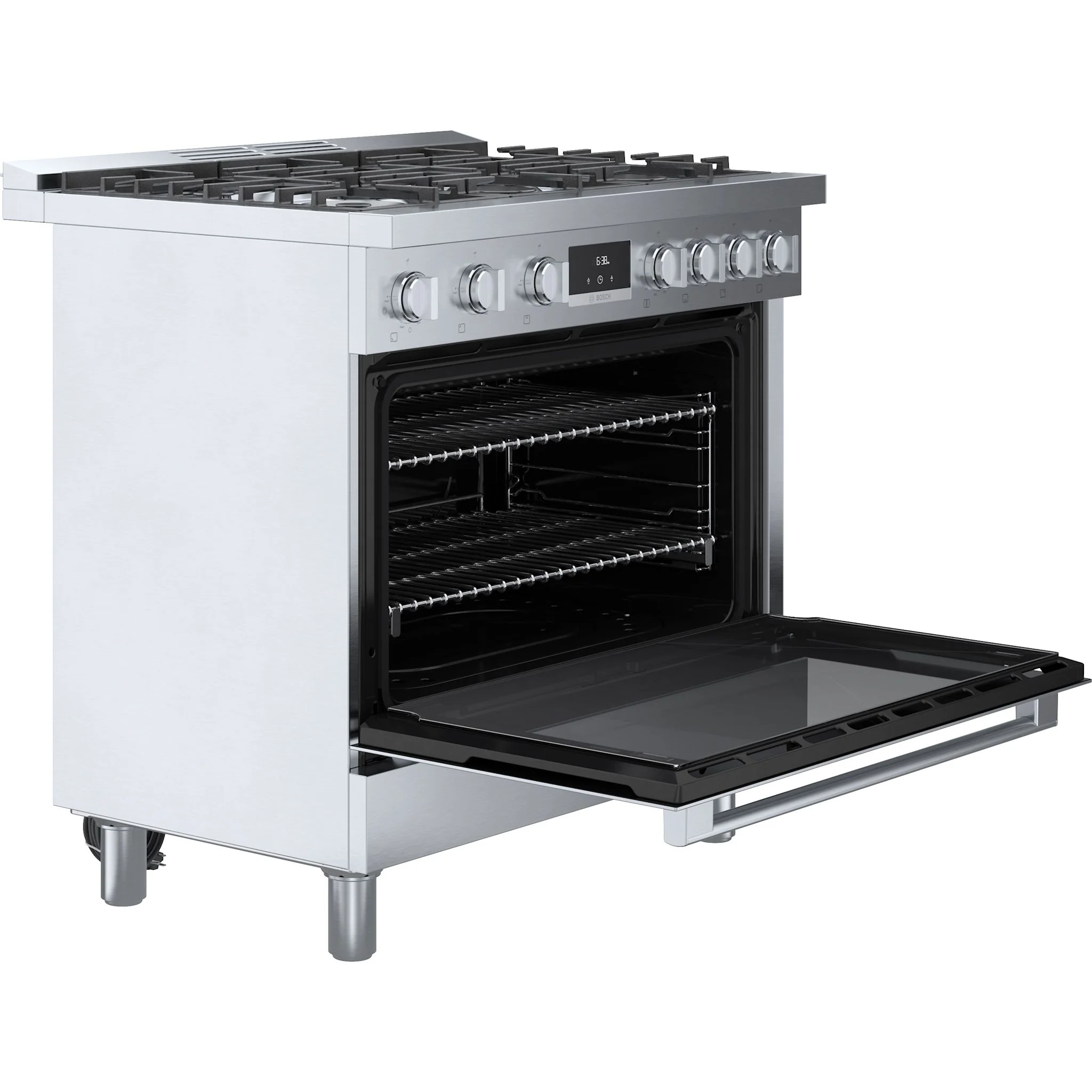 Bosch 800 Series, Gas Freestanding Range, 36'' - Stainless Steel (HGS8655UC) - Image 7