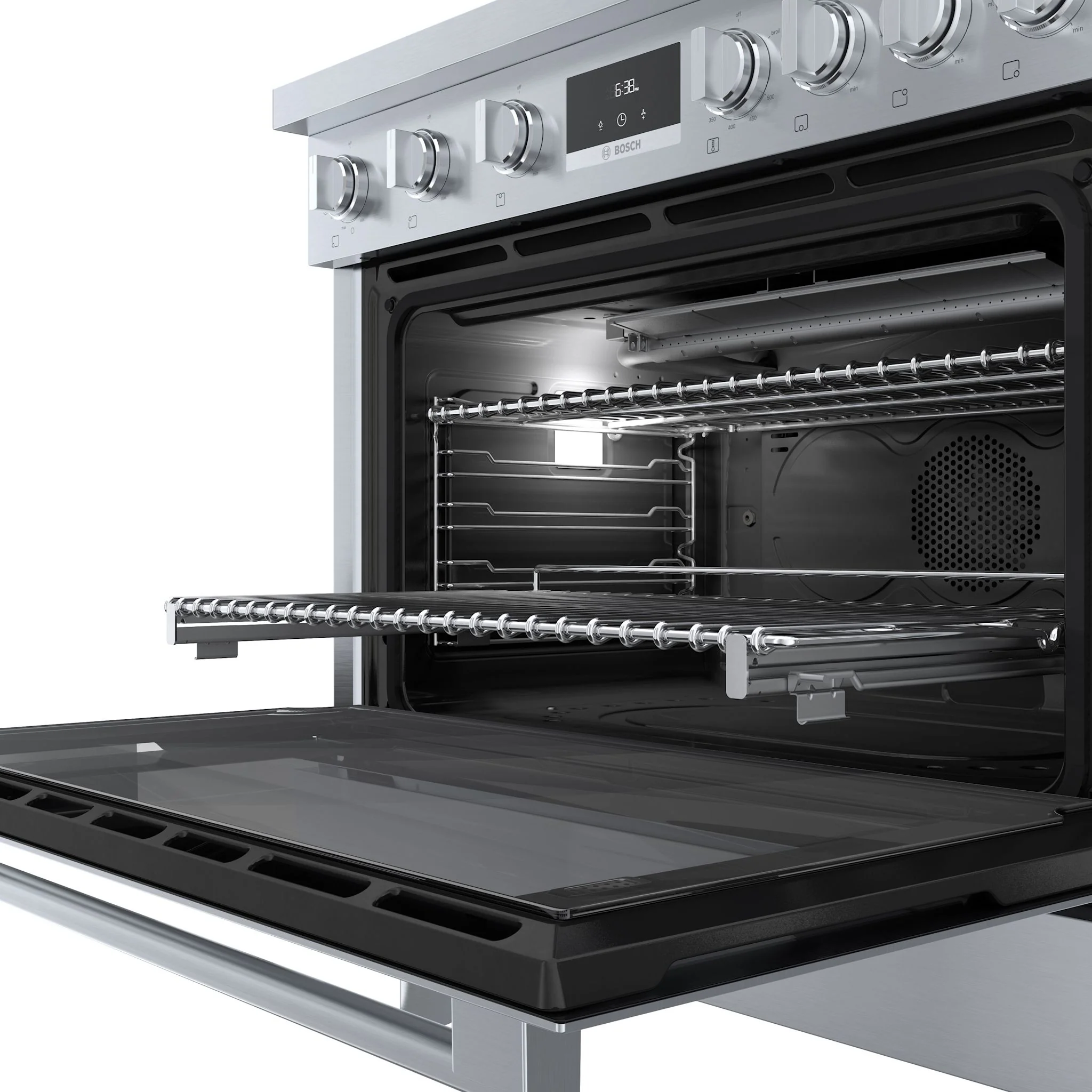 Bosch 800 Series, Gas Freestanding Range, 36'' - Stainless Steel (HGS8655UC) - Image 8