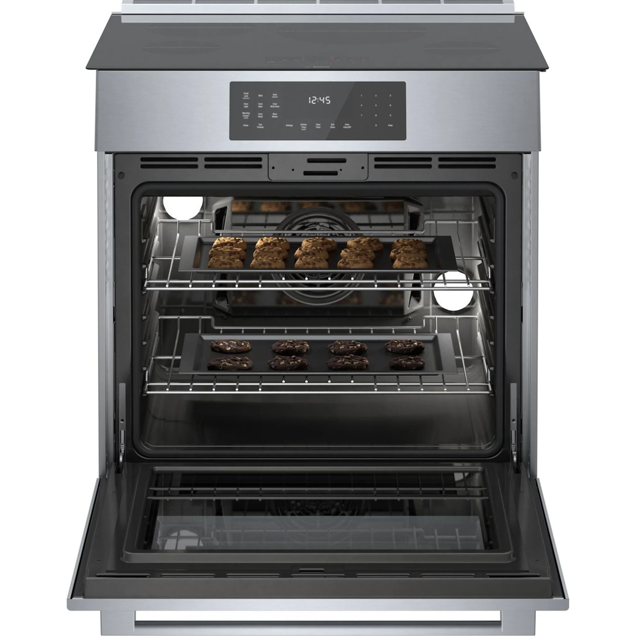 Bosch 800 Series, Induction Slide-in Range - Stainless Steel (HII8057C) - Image 6