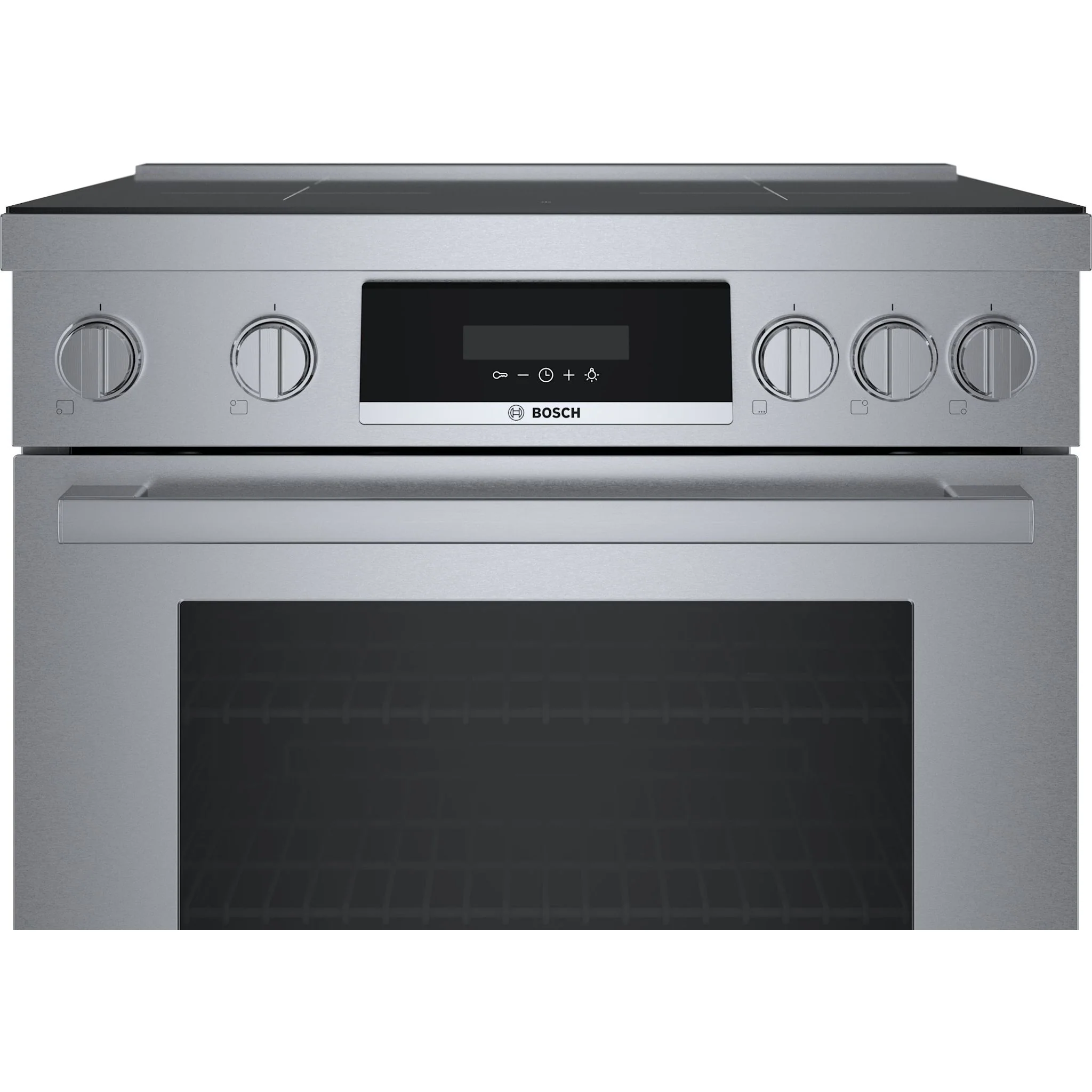Bosch 800 Series, Induction freestanding range cooker - Stainless Steel (HIS8055C) - Image 2