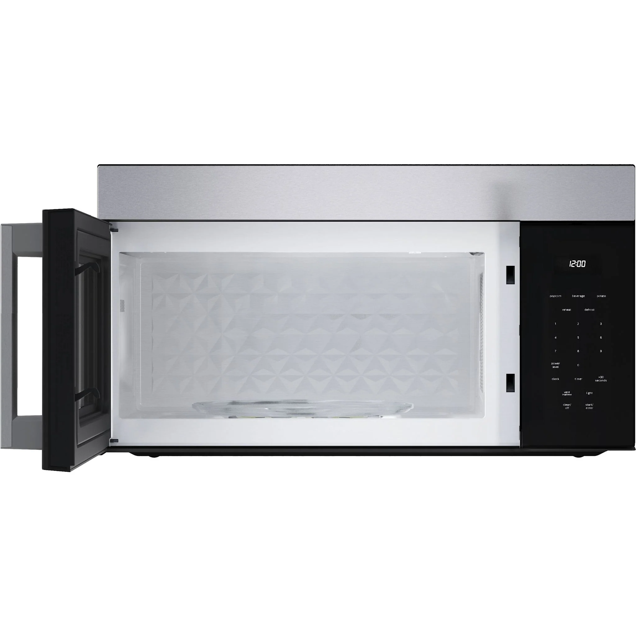 Bosch Over-The-Range Microwave, 75 x 41 cm, Stainless Steel - Stainlees Steel (HMV1055C) - Image 6