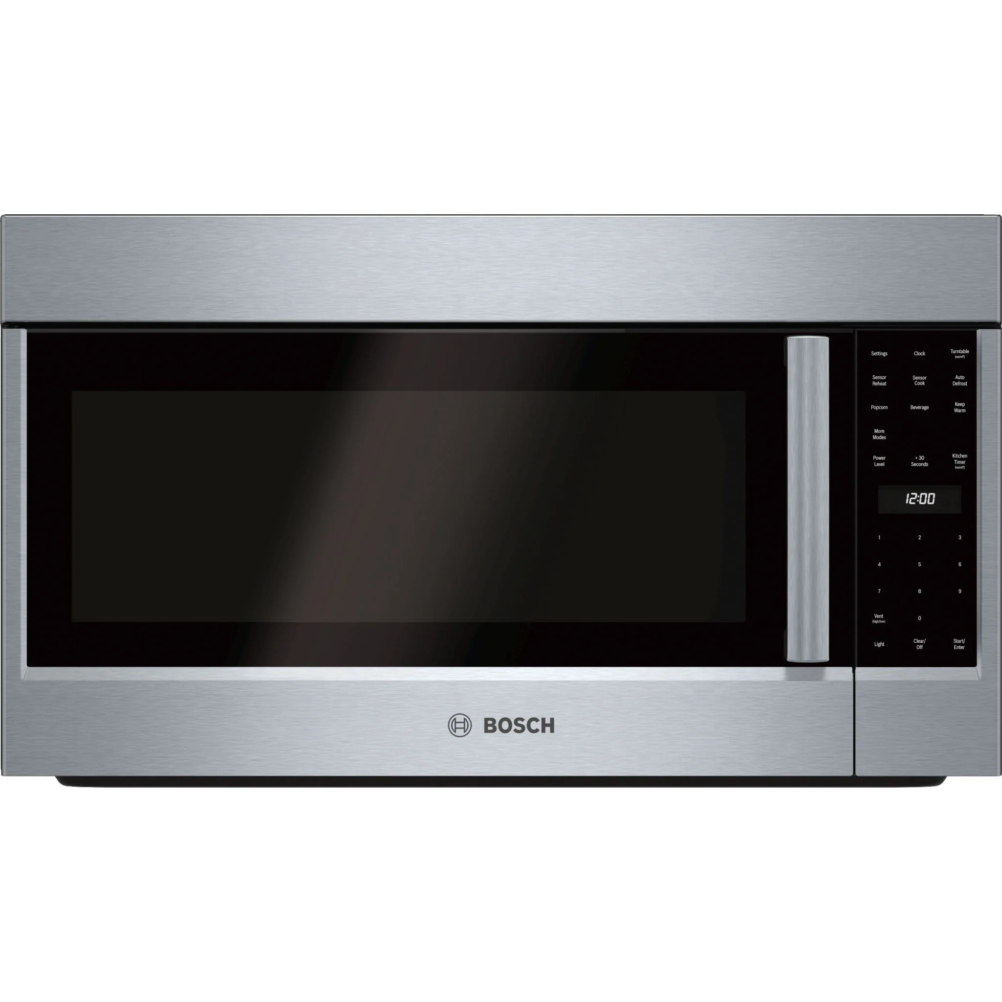 Bosch 500 Series, Over-The-Range Microwave, 76 x 45 cm - Stainless Steel (HMV5053C) - Image 8