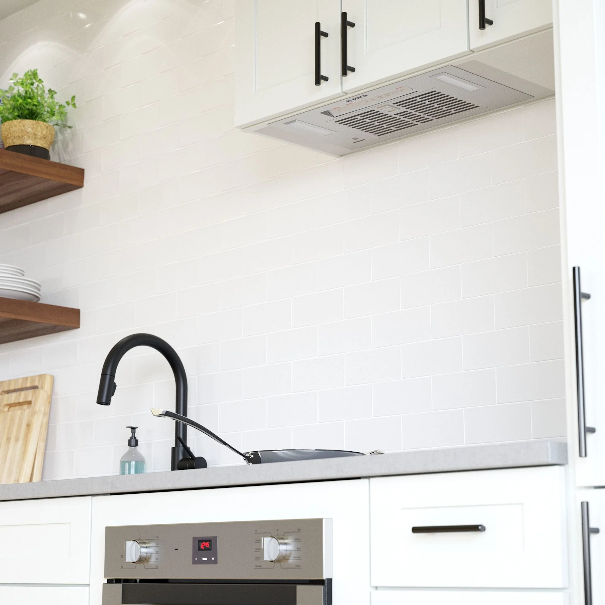 Bosch 300 Series, Canopy cooker hood - Stainless Steel (HUI34253UC) - Image 9
